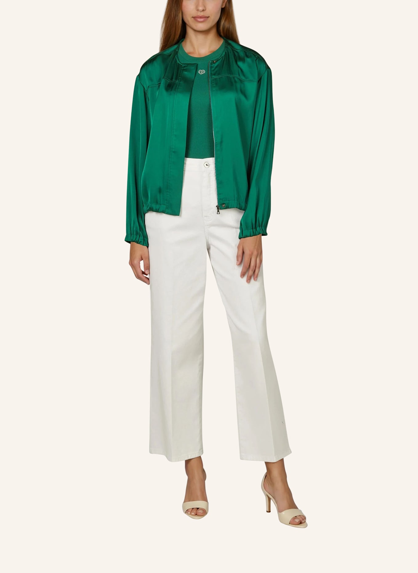 MARC AUREL Blouson: DUNKELGRÜN