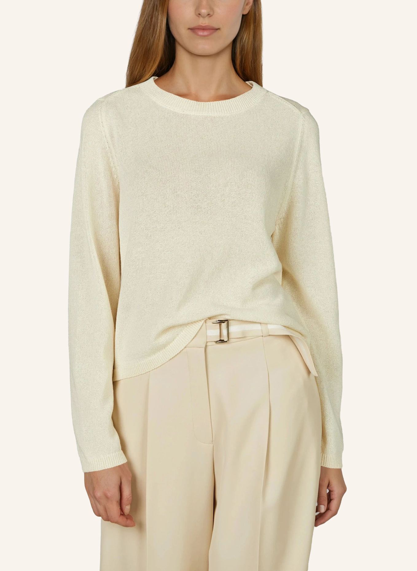 MARC AUREL Pullover: WEISS