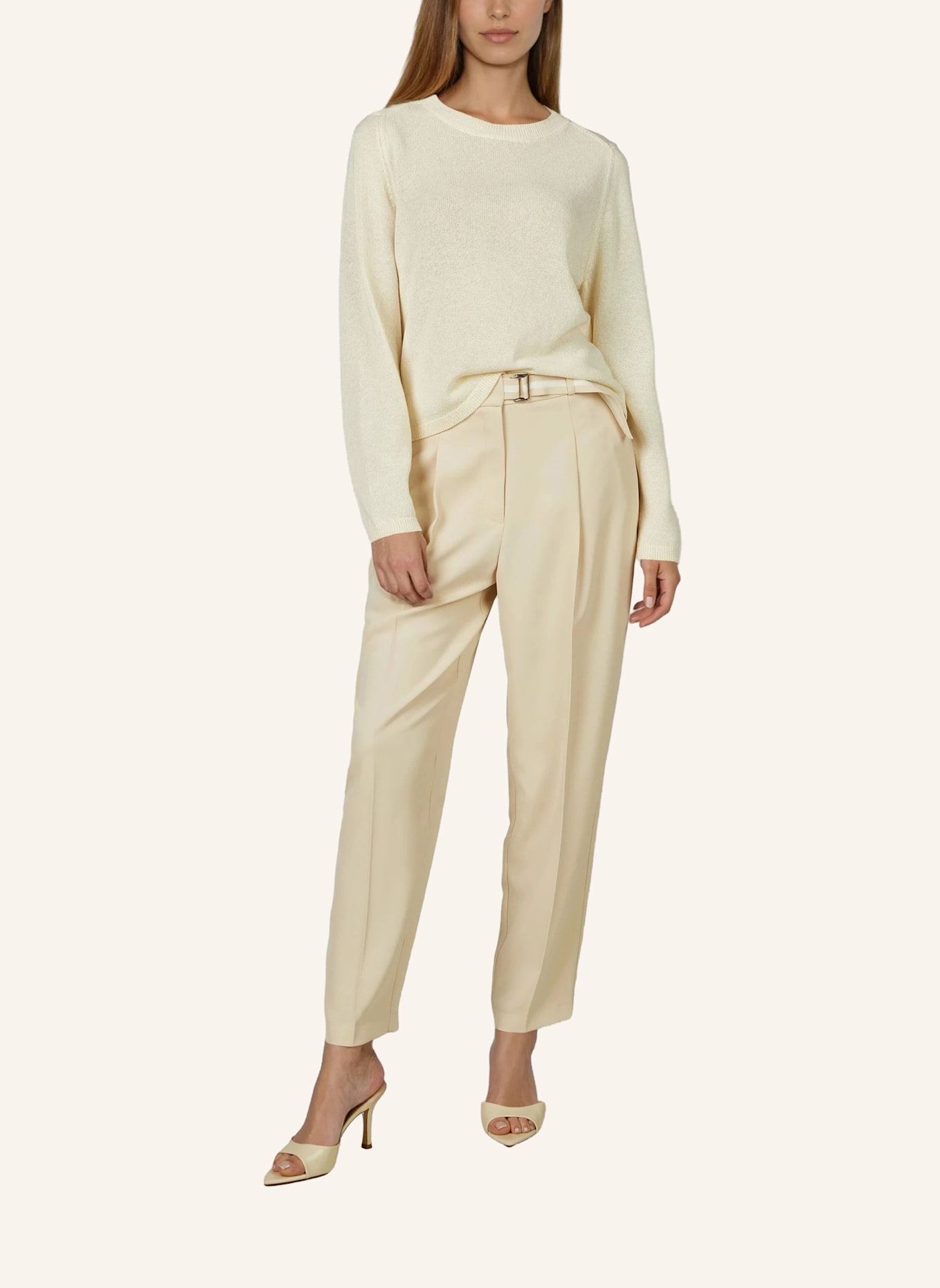 MARC AUREL Pullover: WEISS