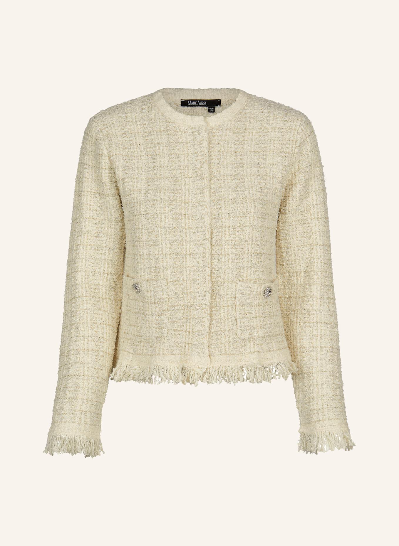 MARC AUREL Strickjacke: CREME