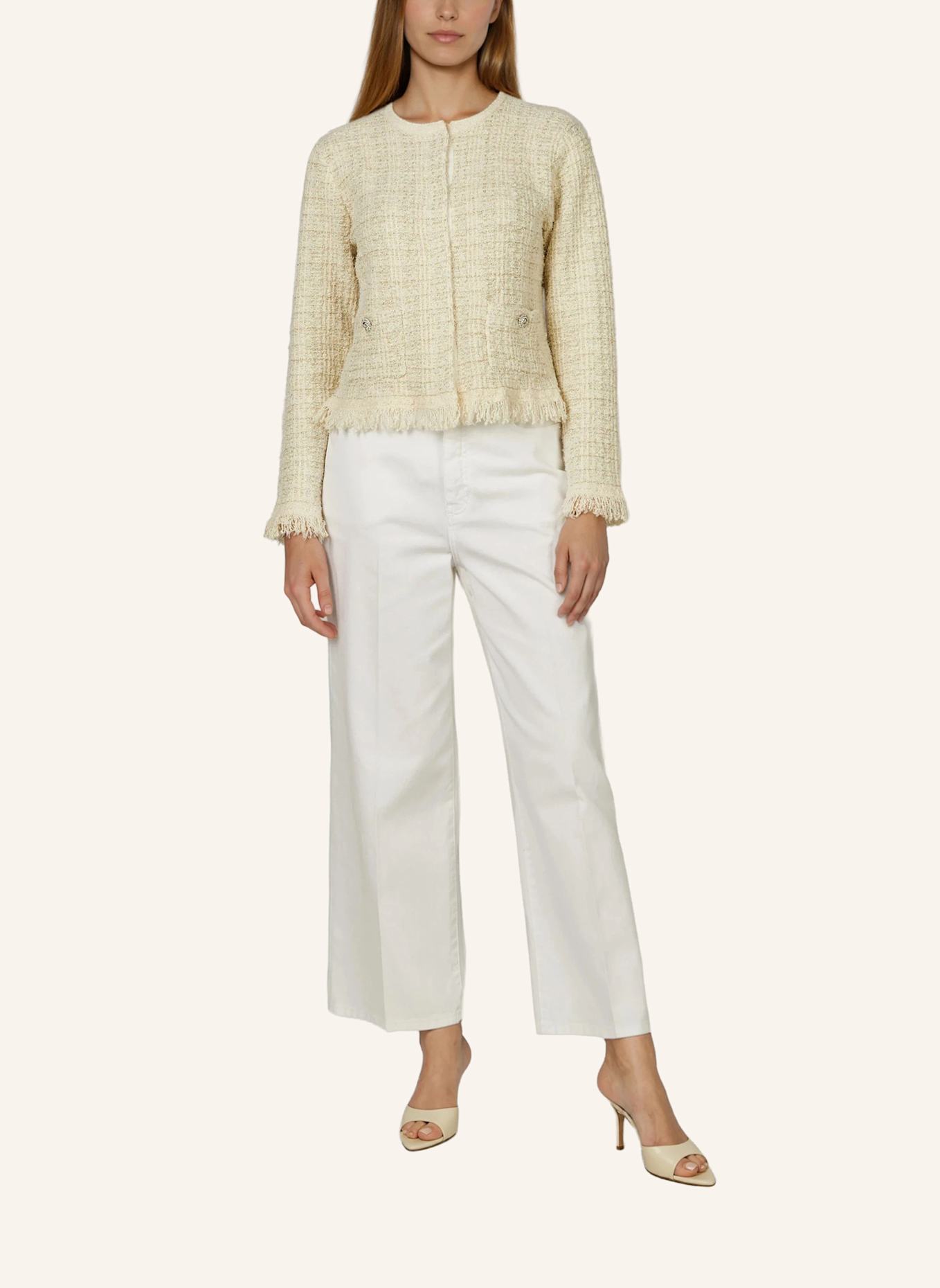 MARC AUREL Strickjacke: CREME
