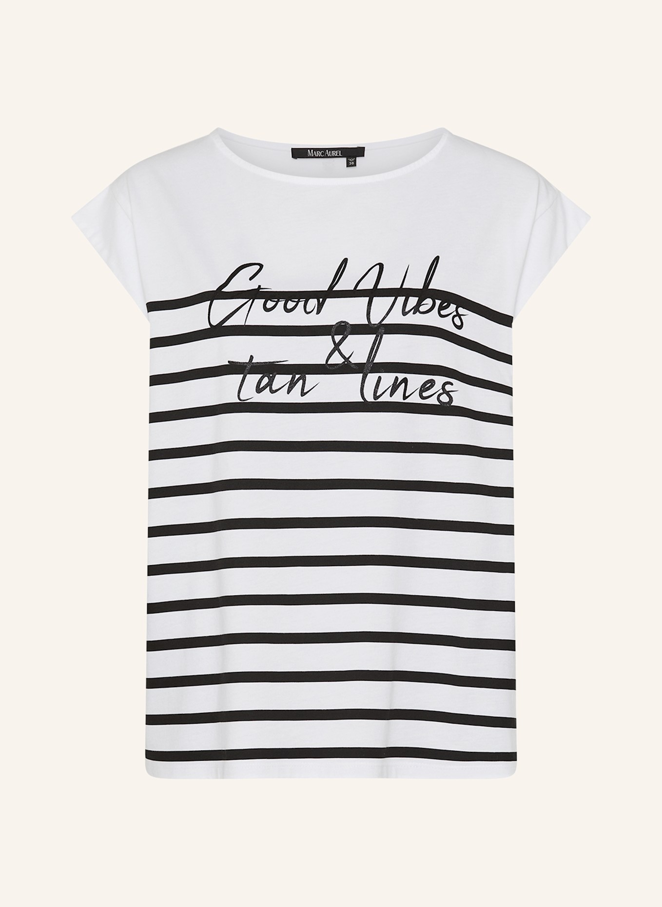 MARC AUREL Shirt: WEISS