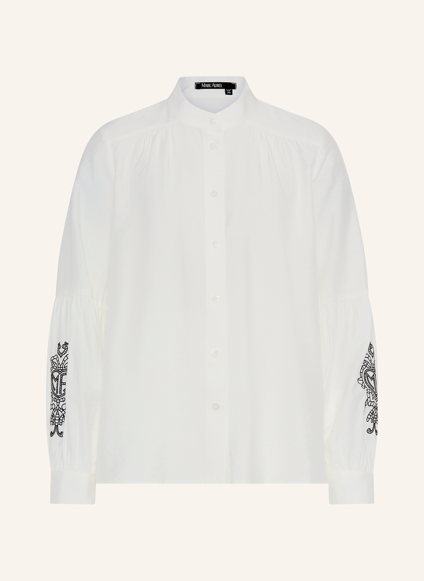MARC AUREL Bluse: WEISS