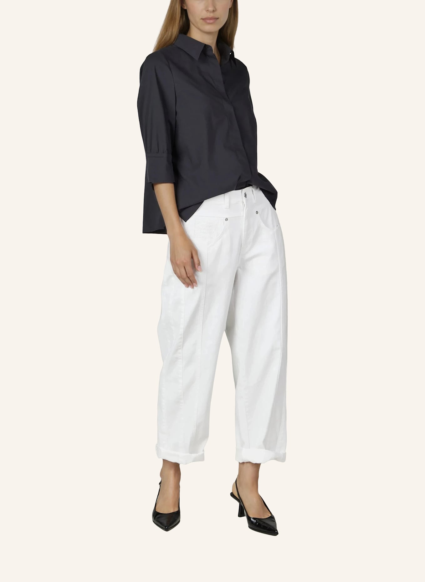 MARC AUREL Hemd: SCHWARZ