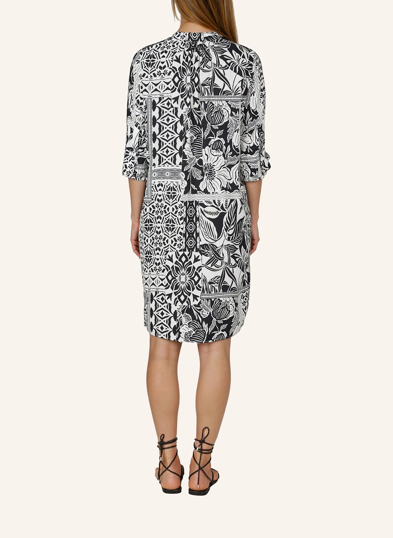 MARC AUREL Kleid: SCHWARZ