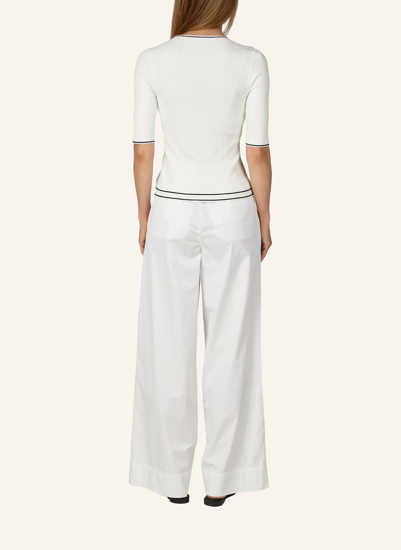 MARC AUREL Pullover: WEISS