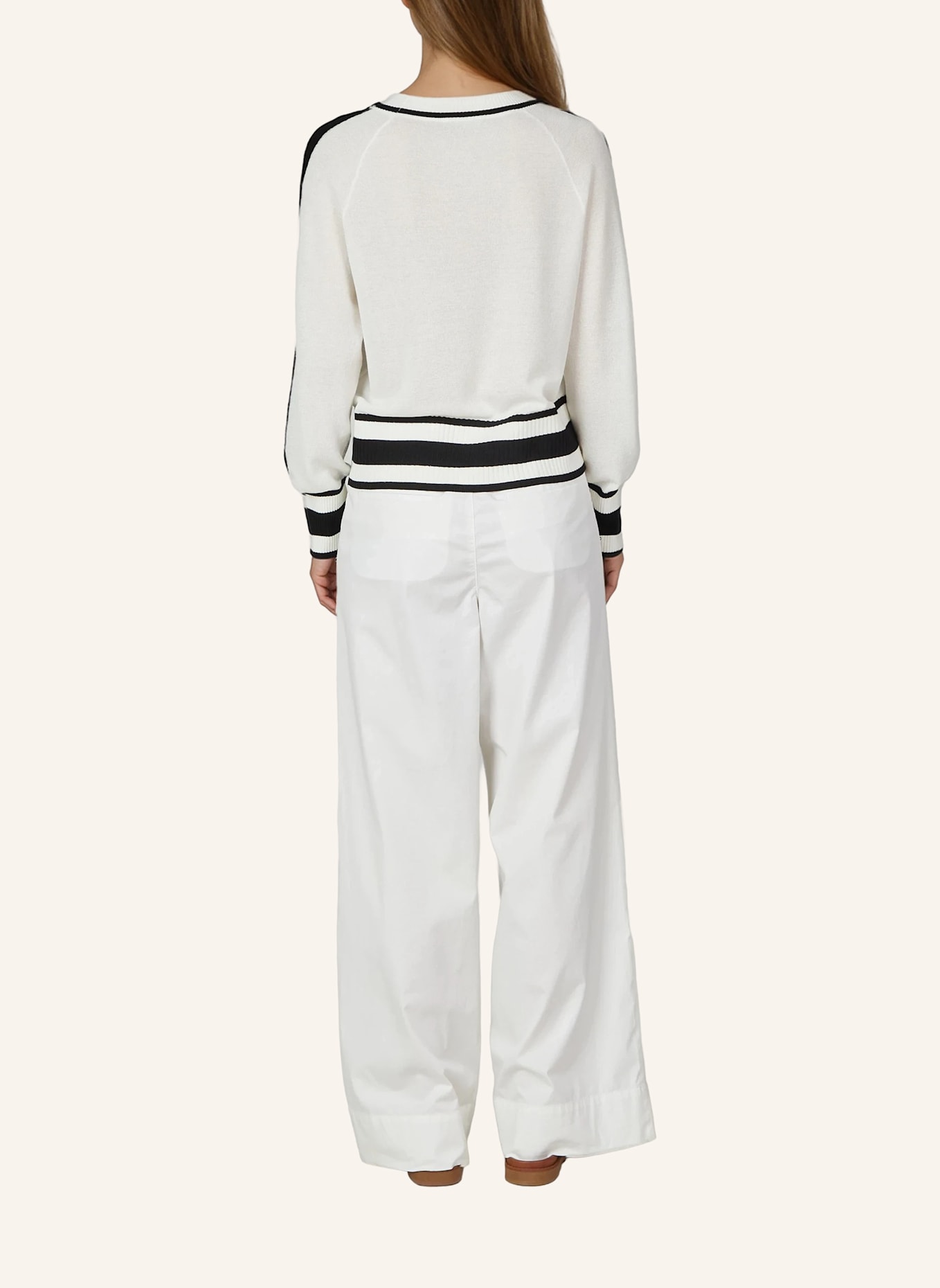 MARC AUREL Pullover: WEISS