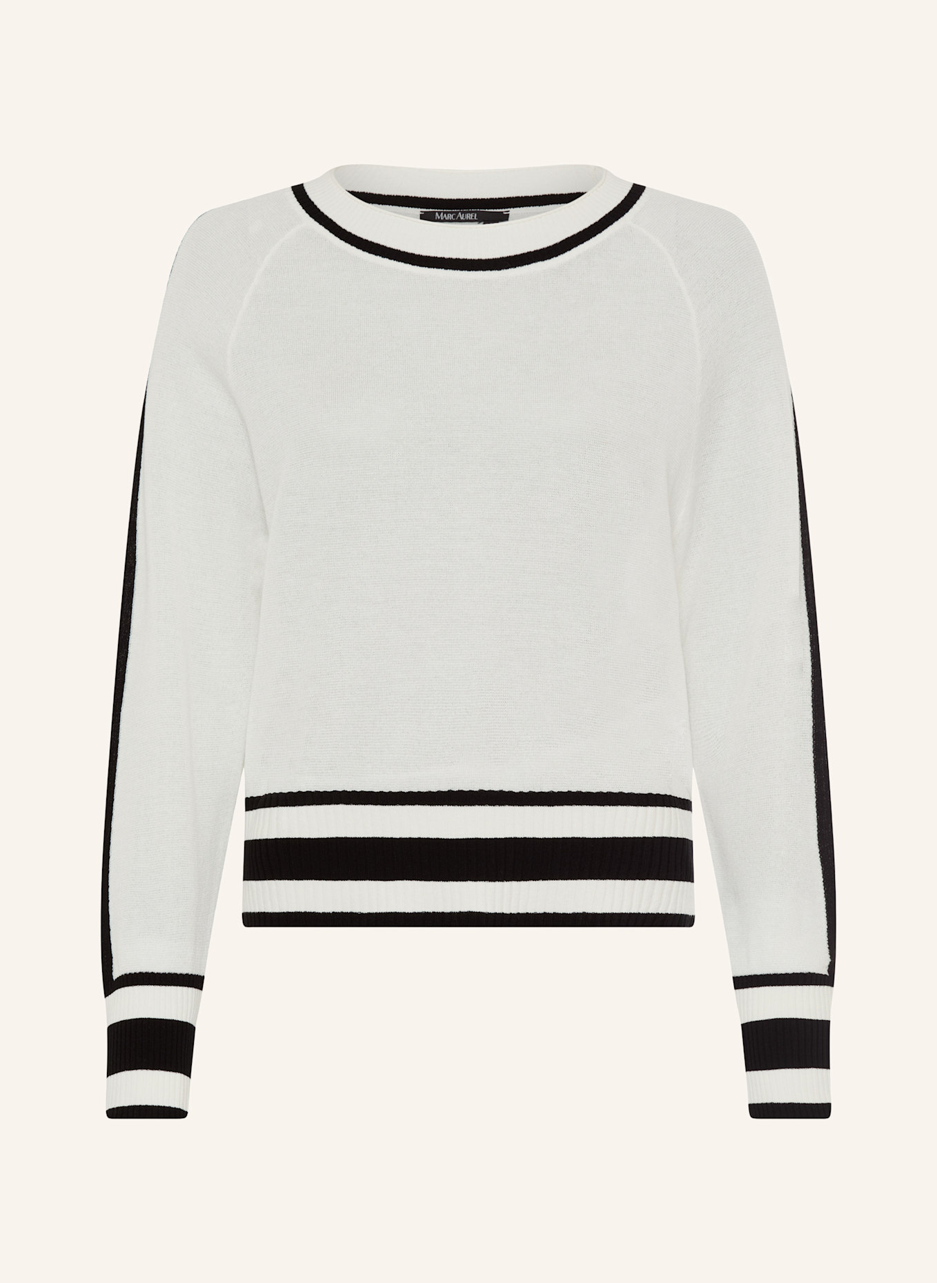 MARC AUREL Pullover: WEISS