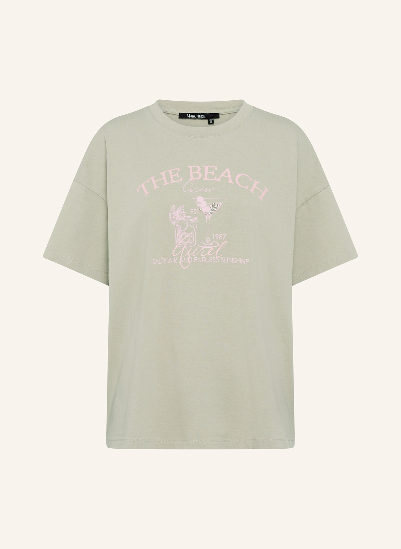 MARC AUREL Shirt: GRÜN