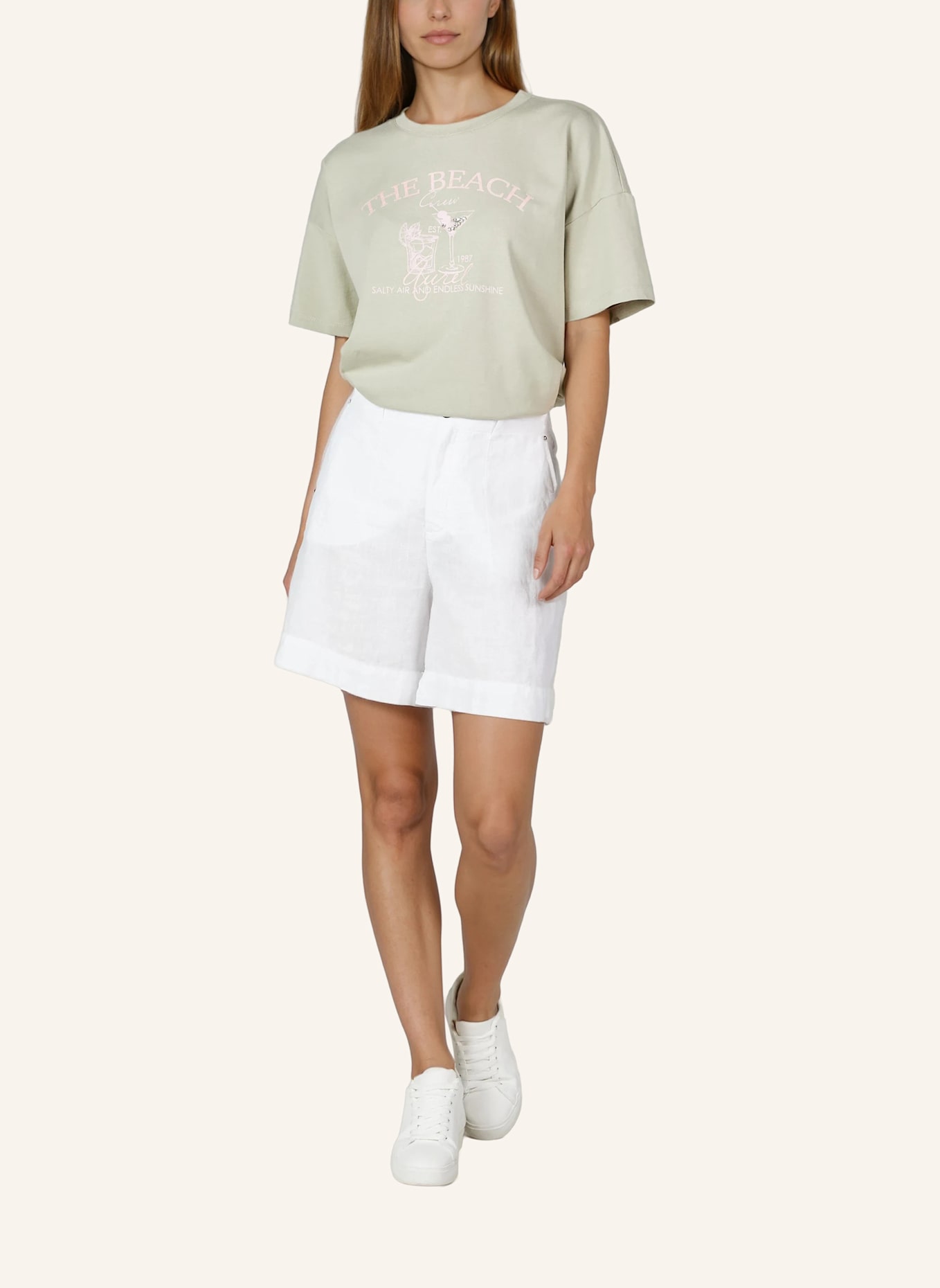 MARC AUREL Shirt: GRÜN