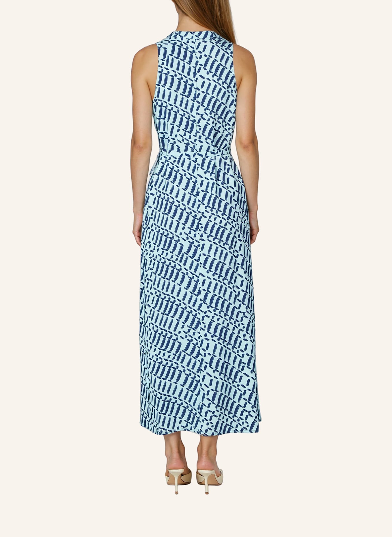 MARC AUREL Maxikleid: BLAU