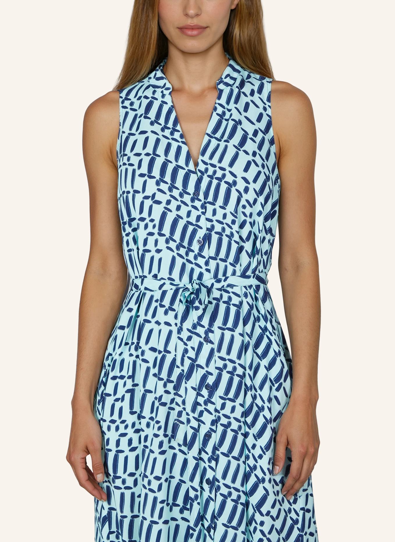 MARC AUREL Maxikleid: BLAU