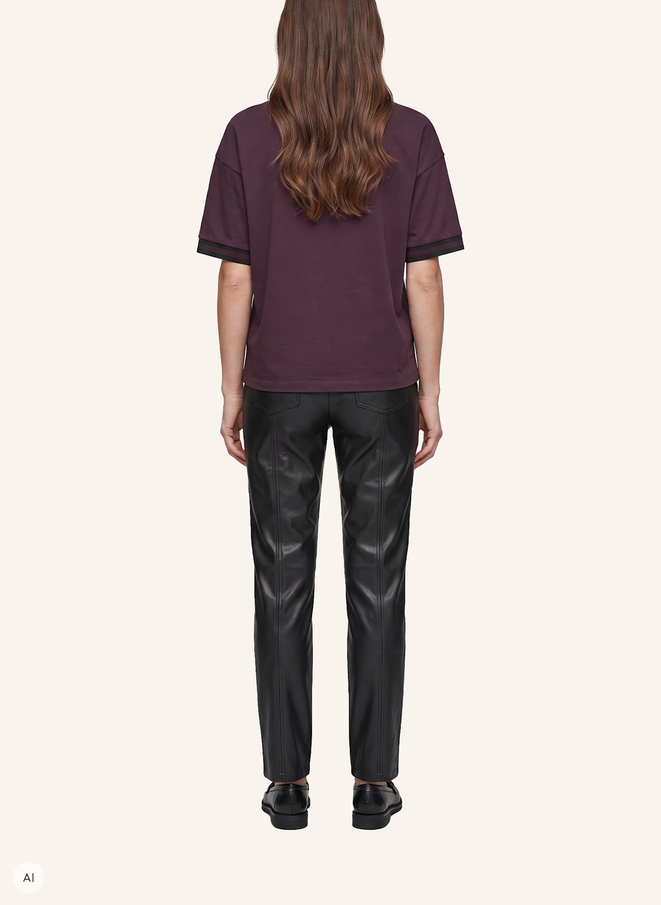 MARC AUREL Shirt: LILA