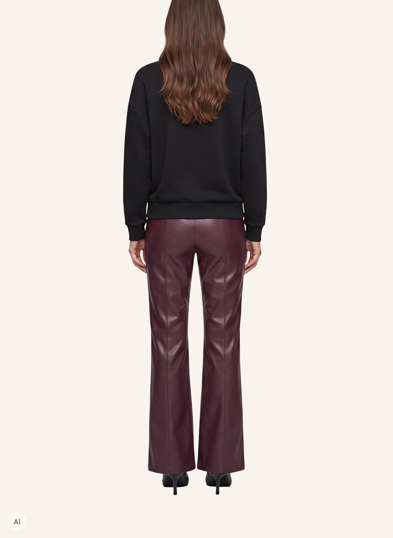 MARC AUREL Sweater: SCHWARZ