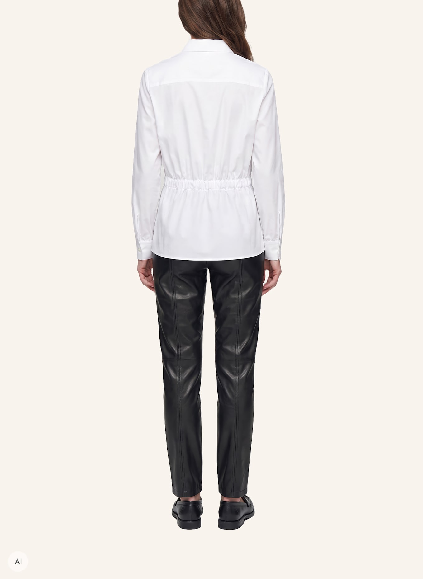 MARC AUREL Bluse: WEISS