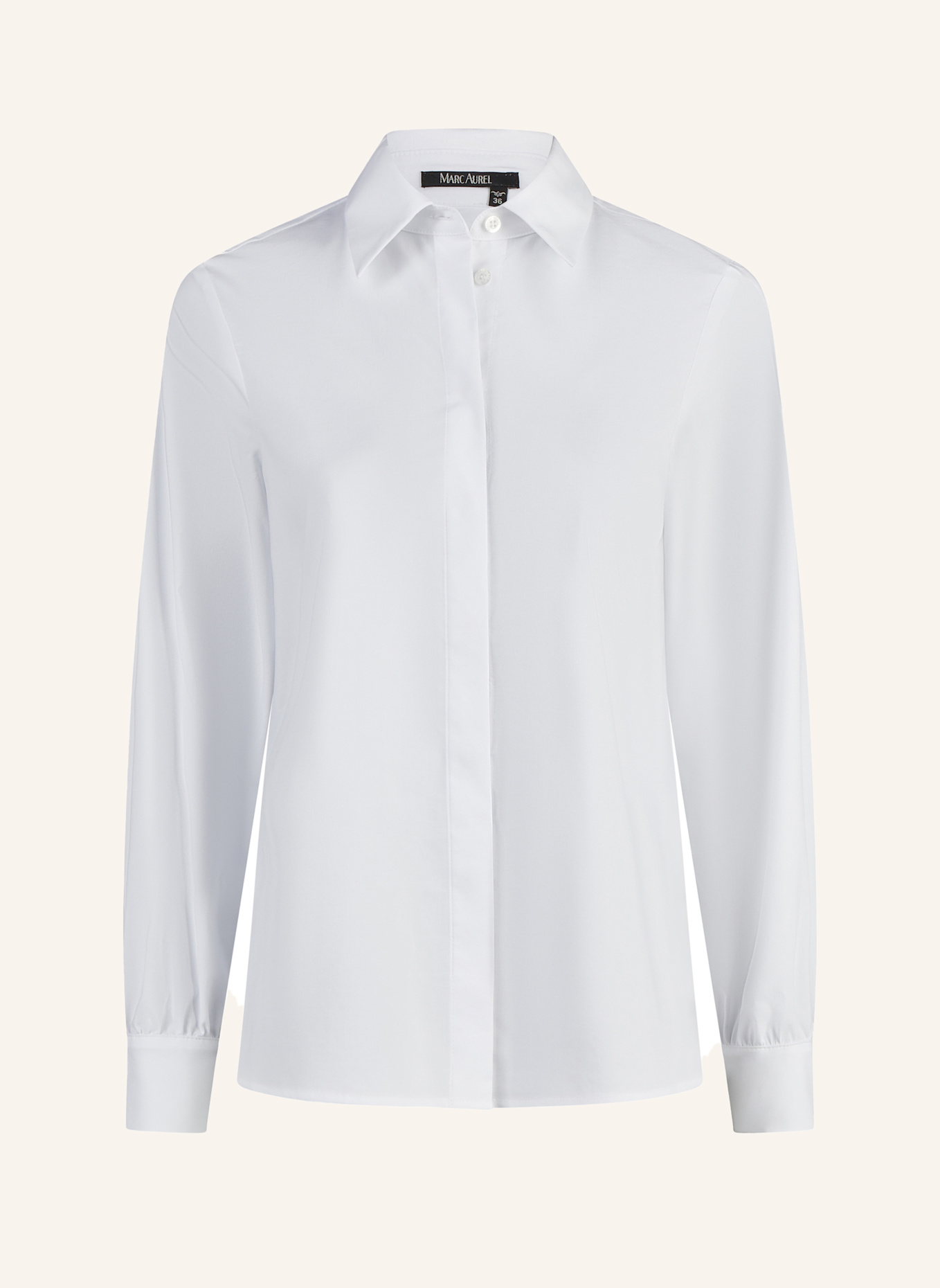 MARC AUREL Bluse: WEISS