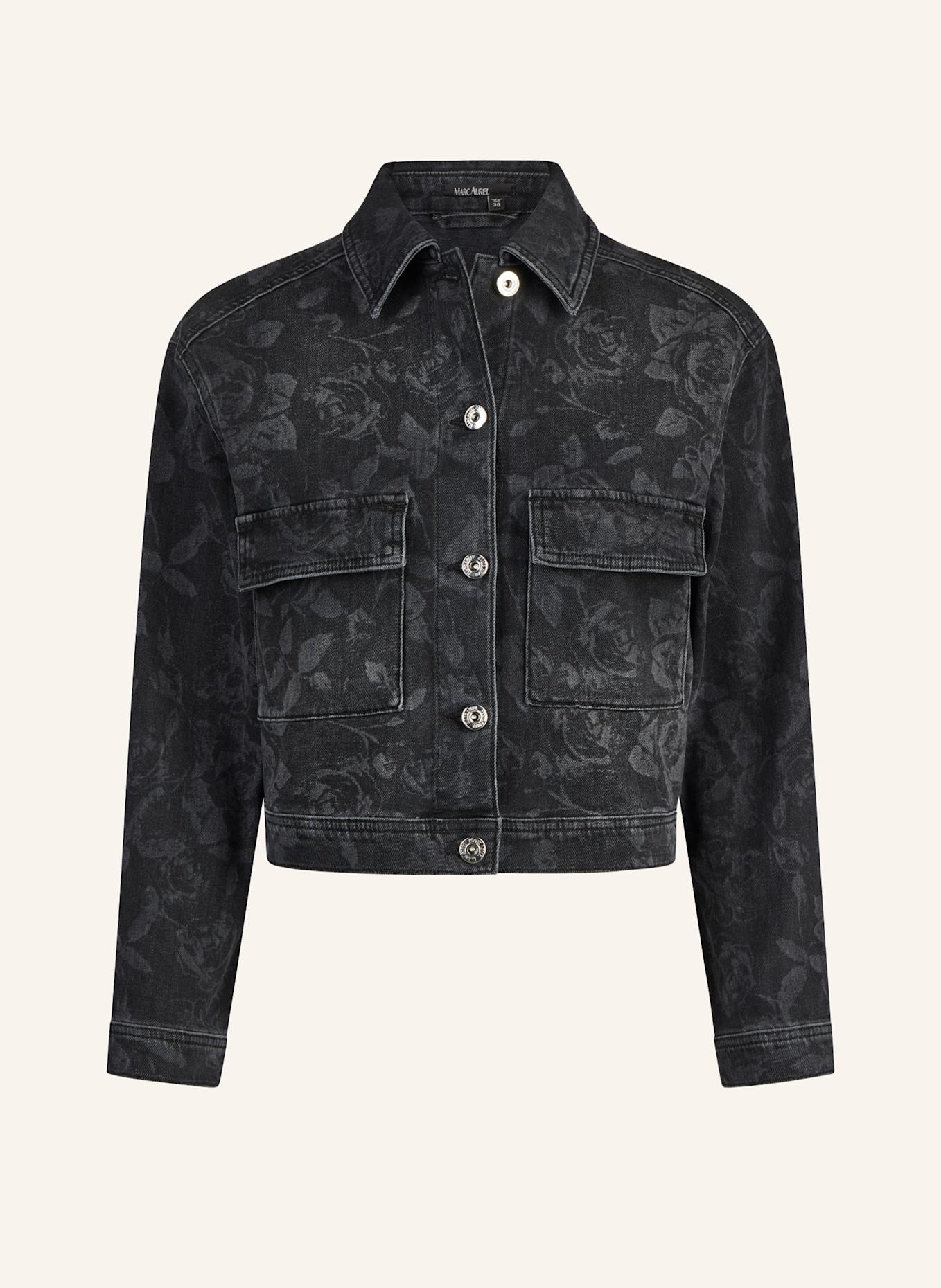 MARC AUREL Jeansjacke: SCHWARZ