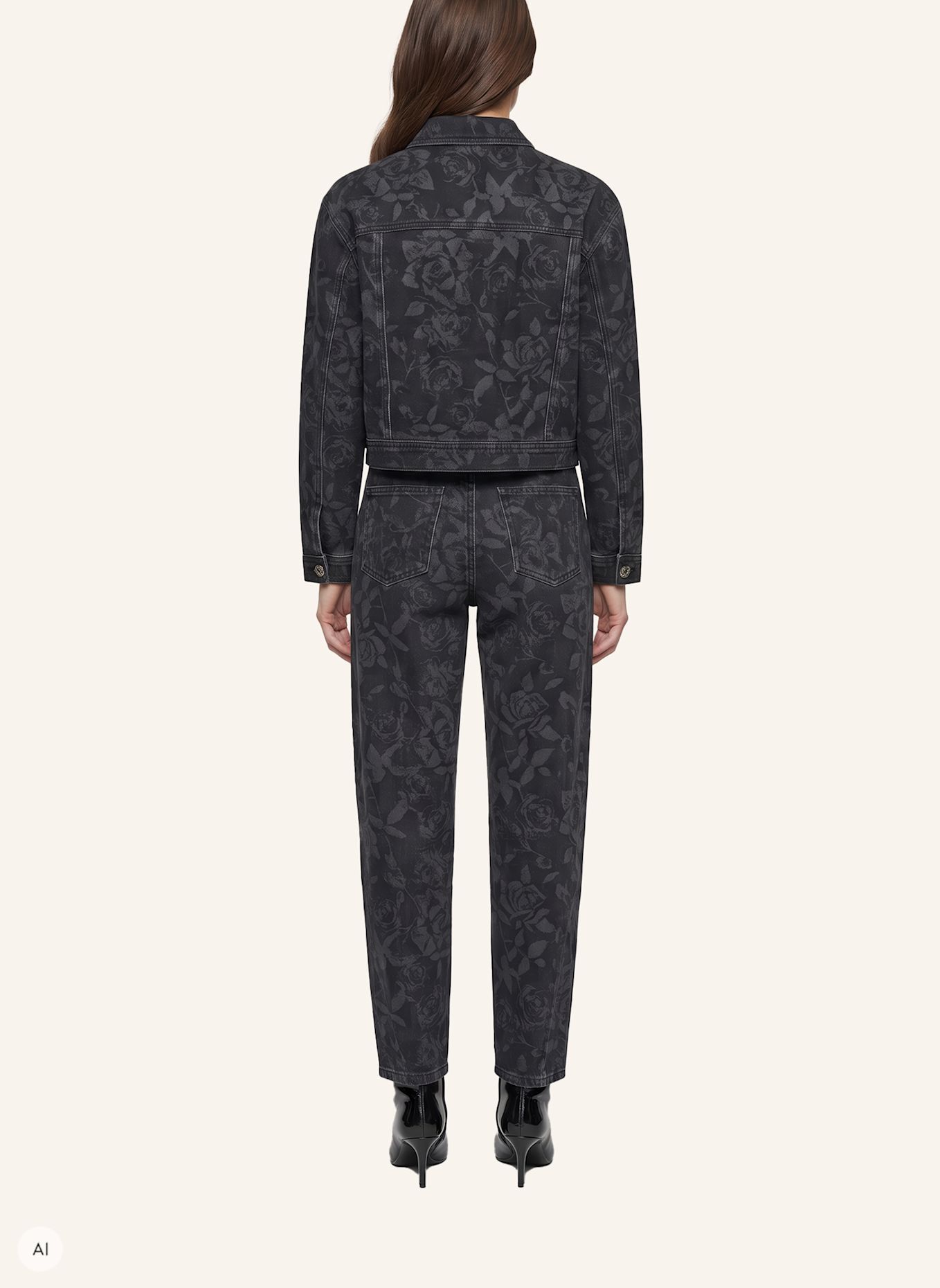 MARC AUREL Barrel Fit Jeans: SCHWARZ