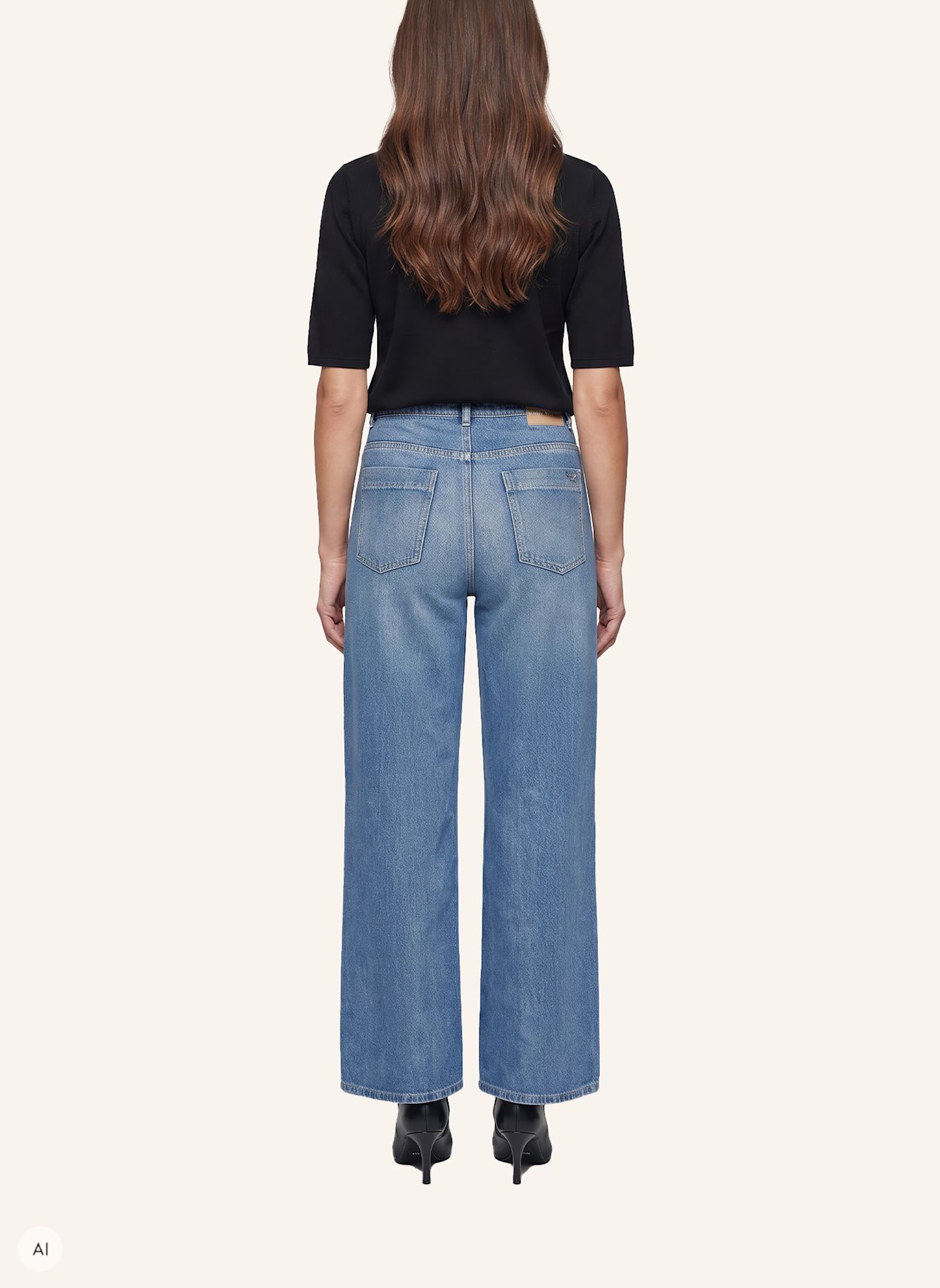 MARC AUREL Jeans: BLAU