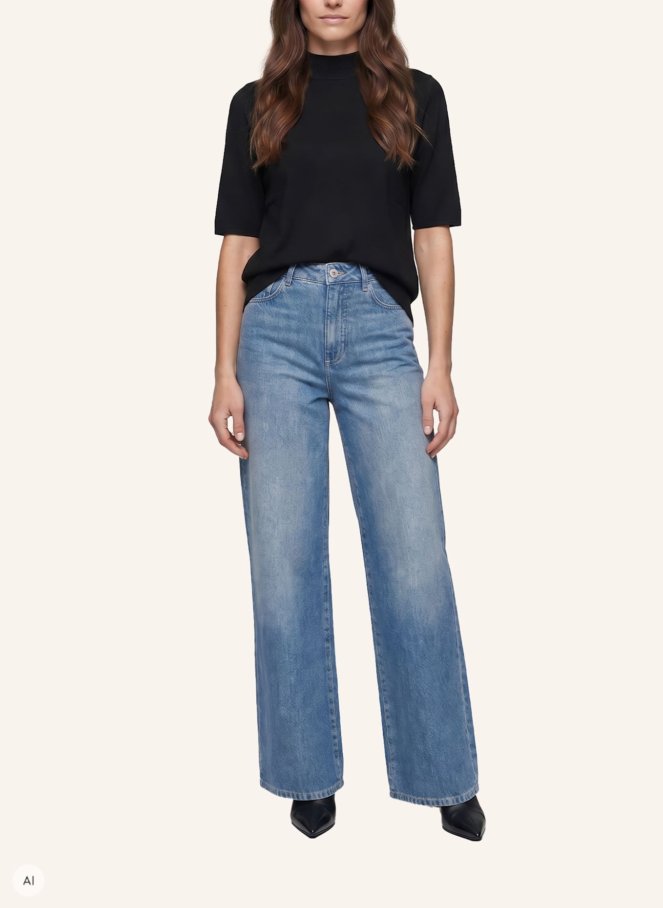 MARC AUREL Jeans: BLAU