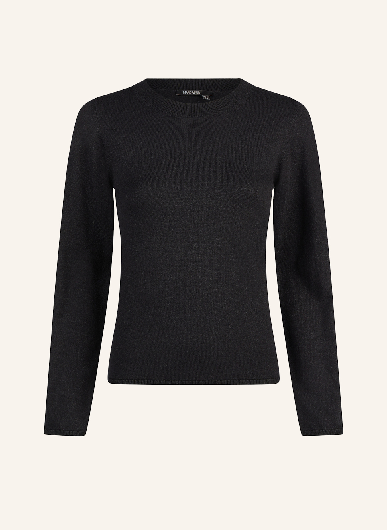 MARC AUREL Pullover: SCHWARZ