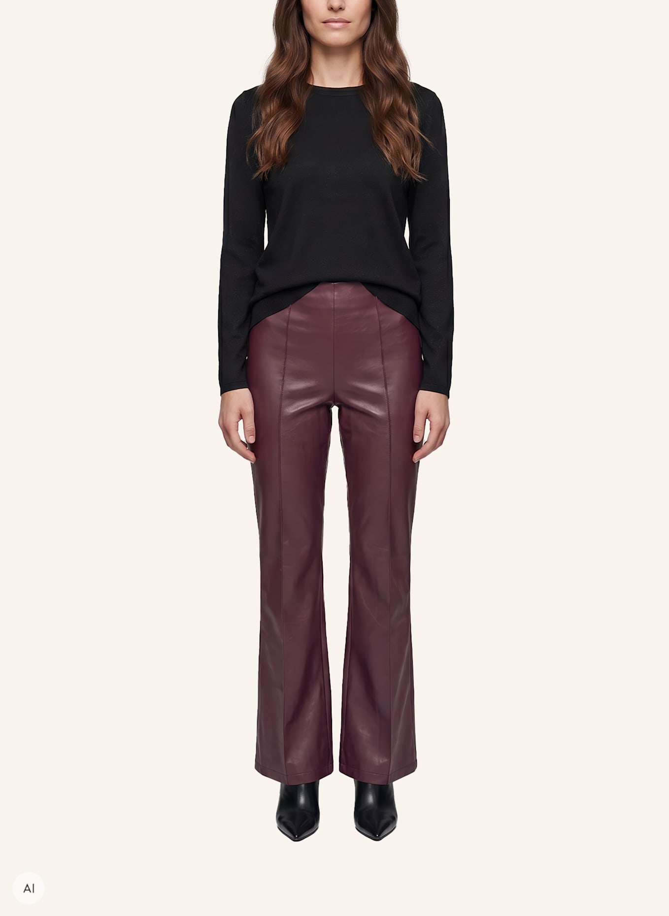 MARC AUREL Pullover: SCHWARZ