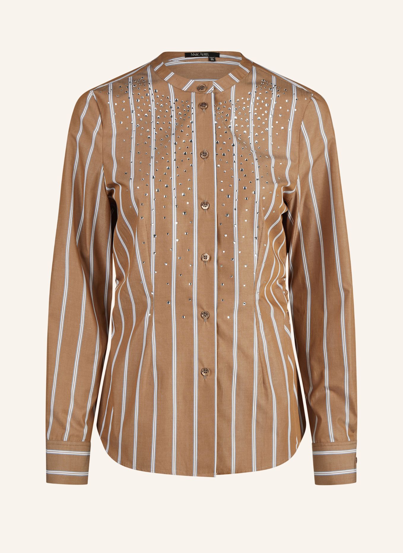 MARC AUREL Hemd: BEIGE