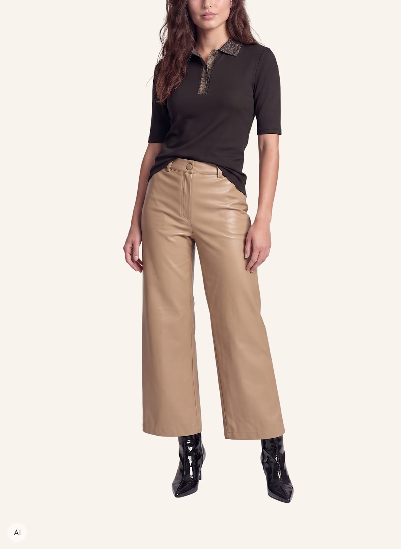 MARC AUREL Shirt: SCHWARZ