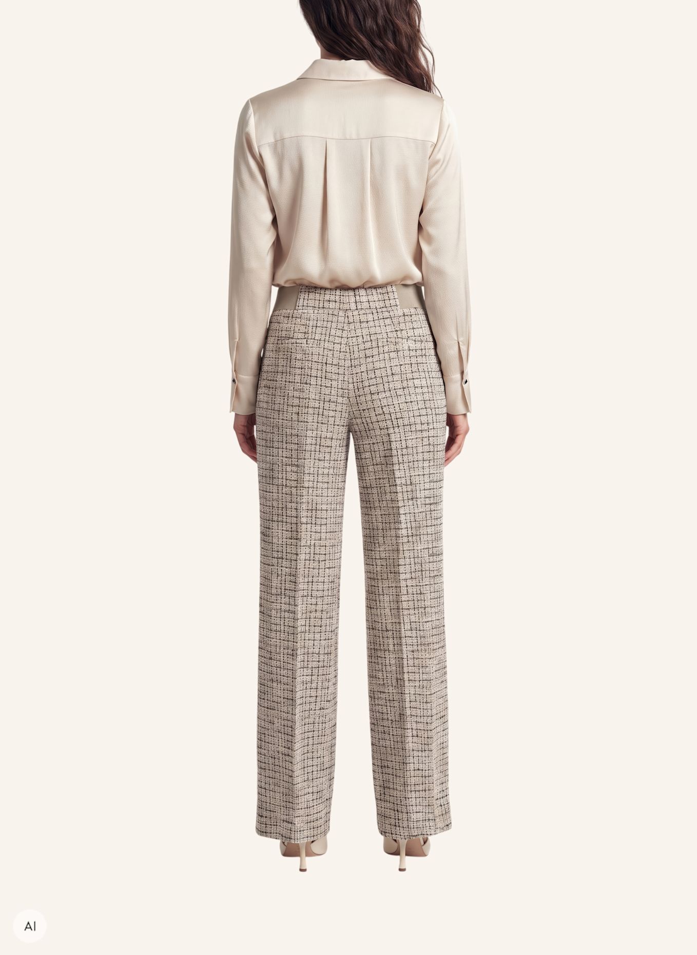 MARC AUREL Bluse: BEIGE