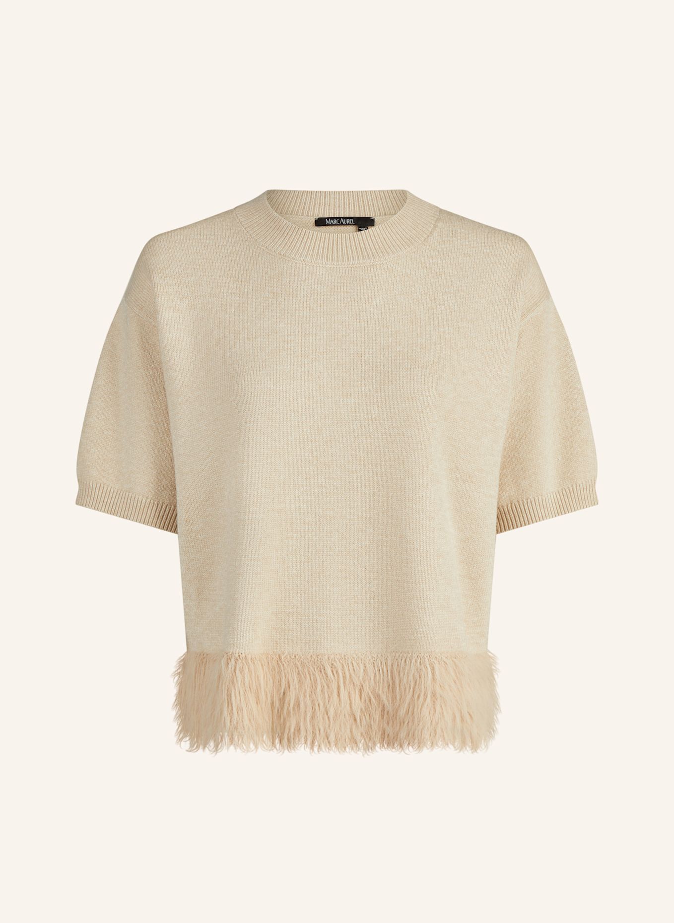 MARC AUREL Pullover: BEIGE