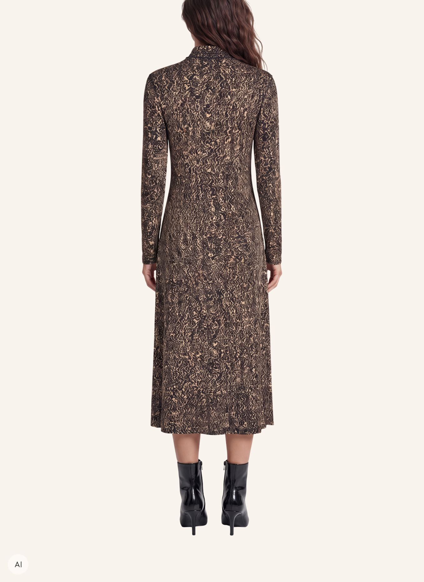 MARC AUREL Kleid: SCHWARZ