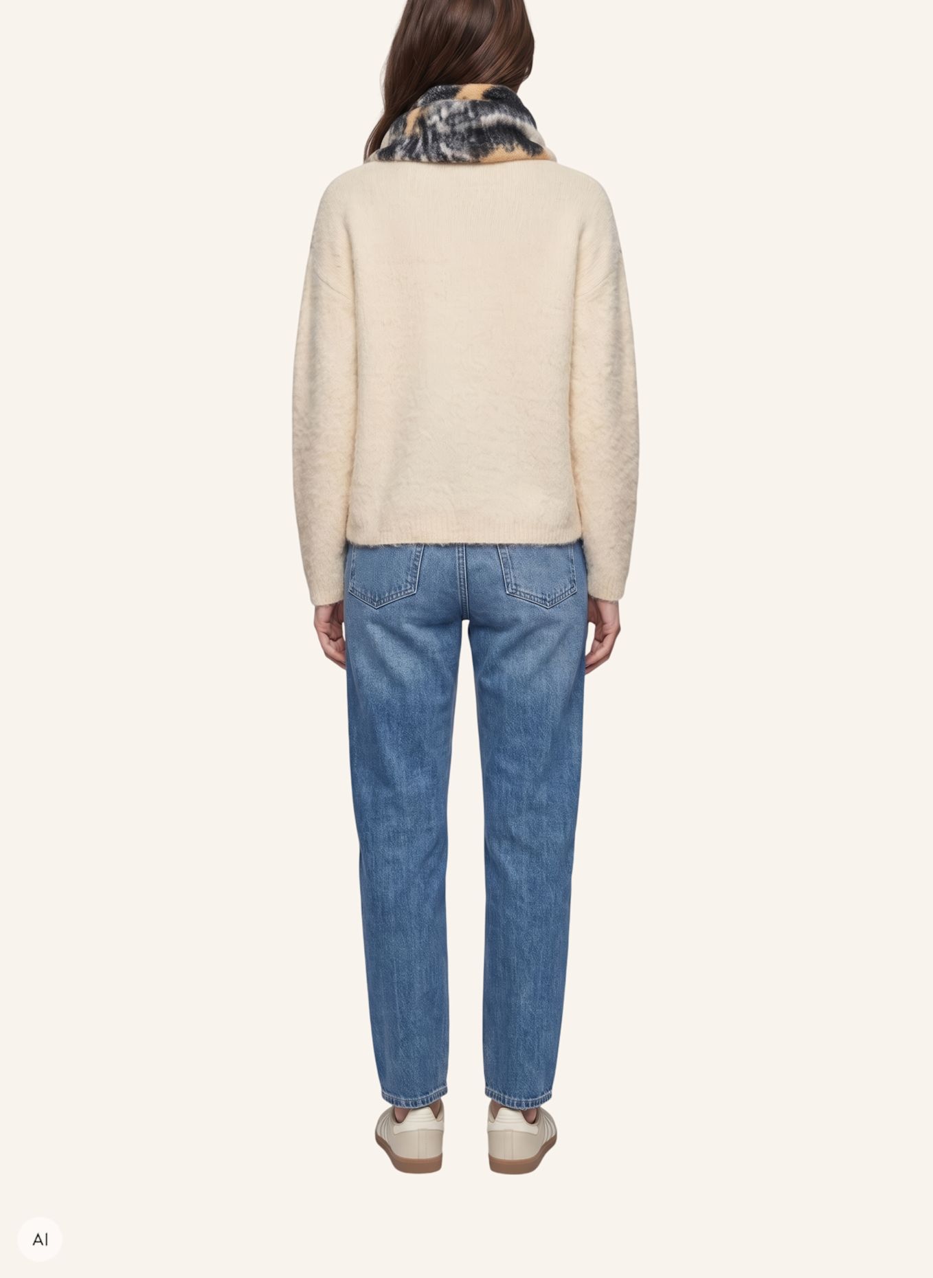 MARC AUREL Pullover: BEIGE