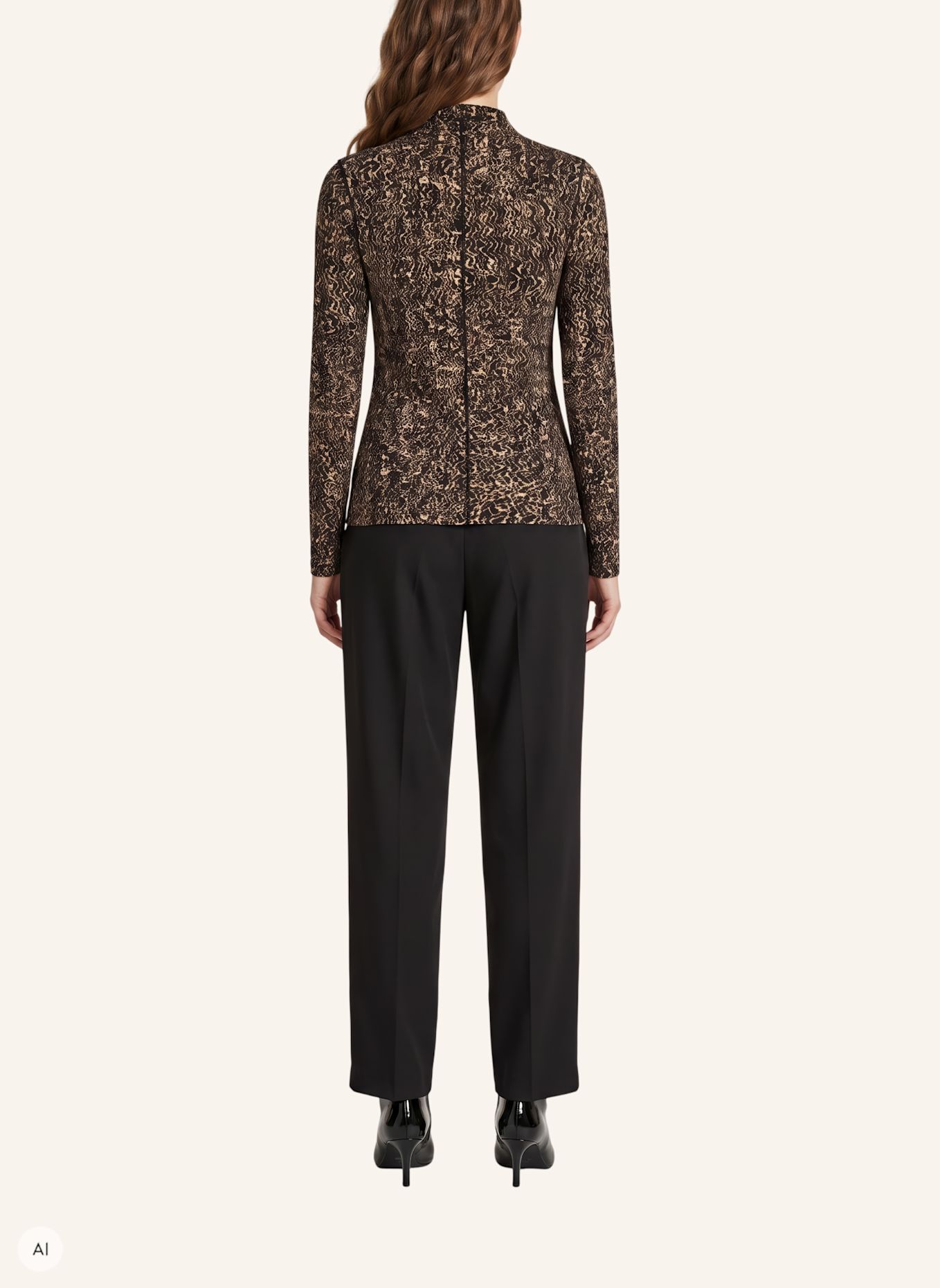 MARC AUREL Shirt: SCHWARZ