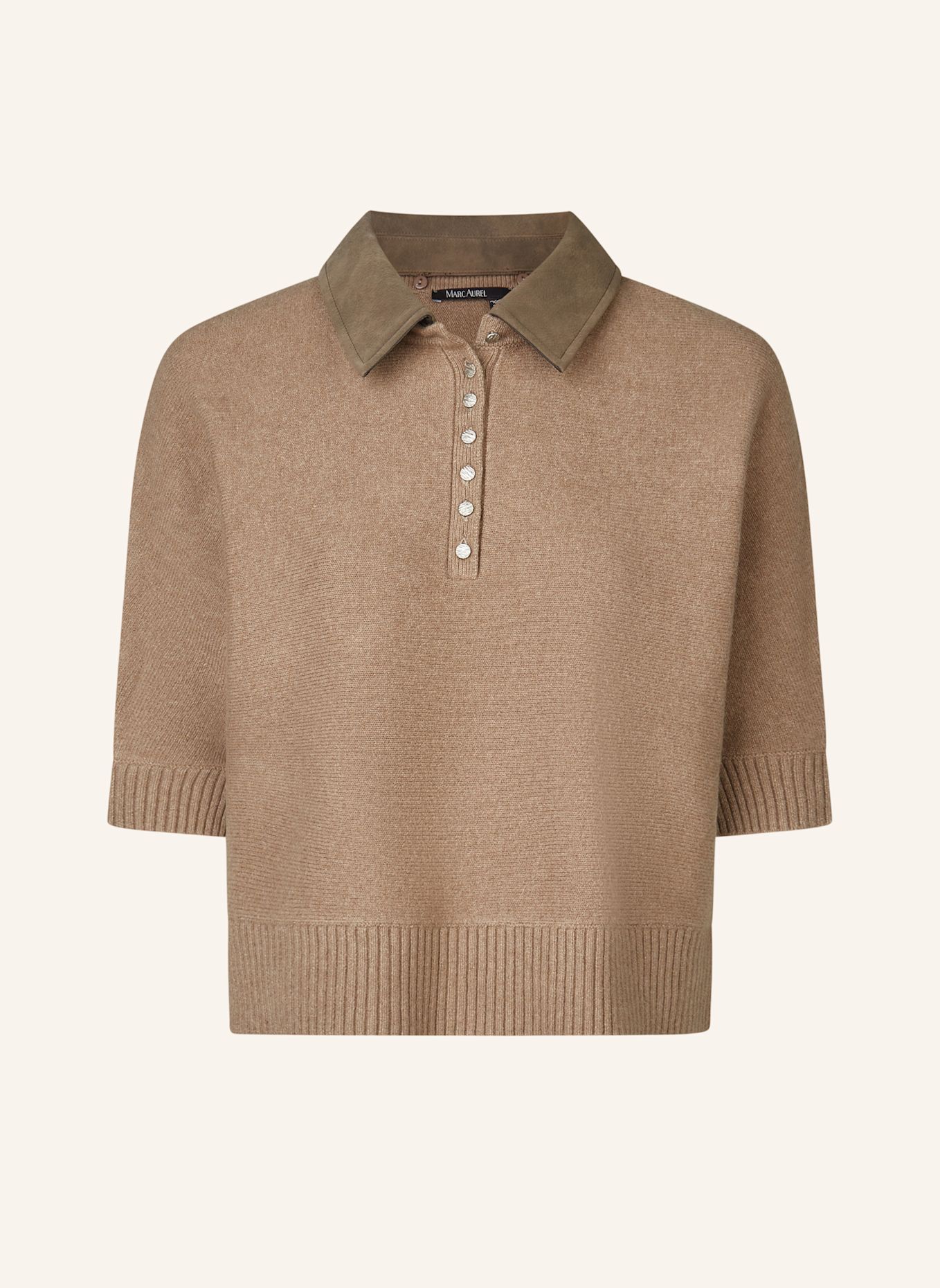 MARC AUREL Pullover: BEIGE