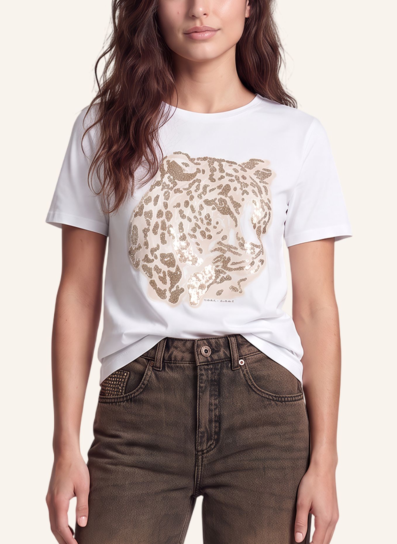 MARC AUREL Shirt: WEISS