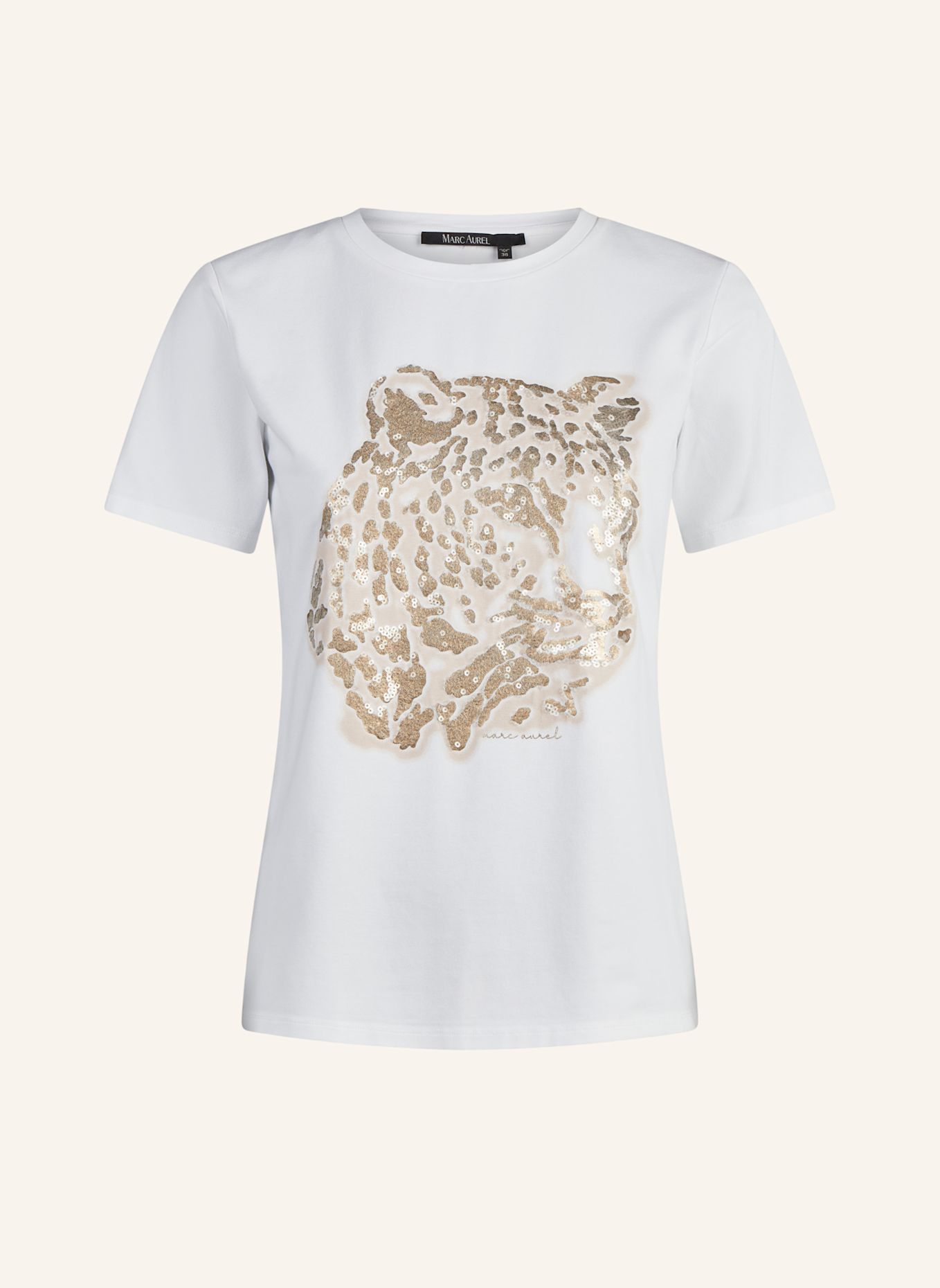 MARC AUREL Shirt: WEISS