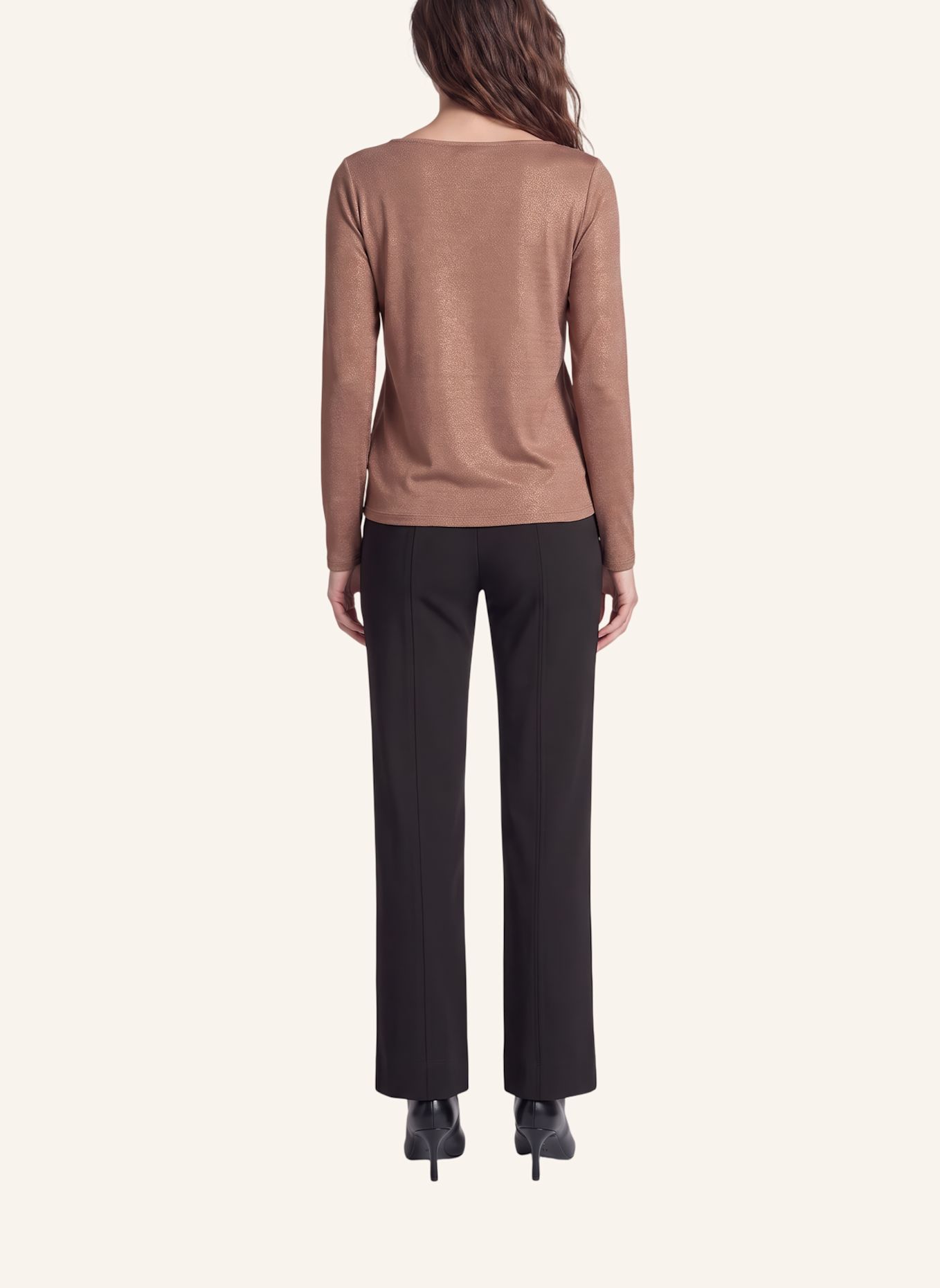 MARC AUREL Shirt: BEIGE
