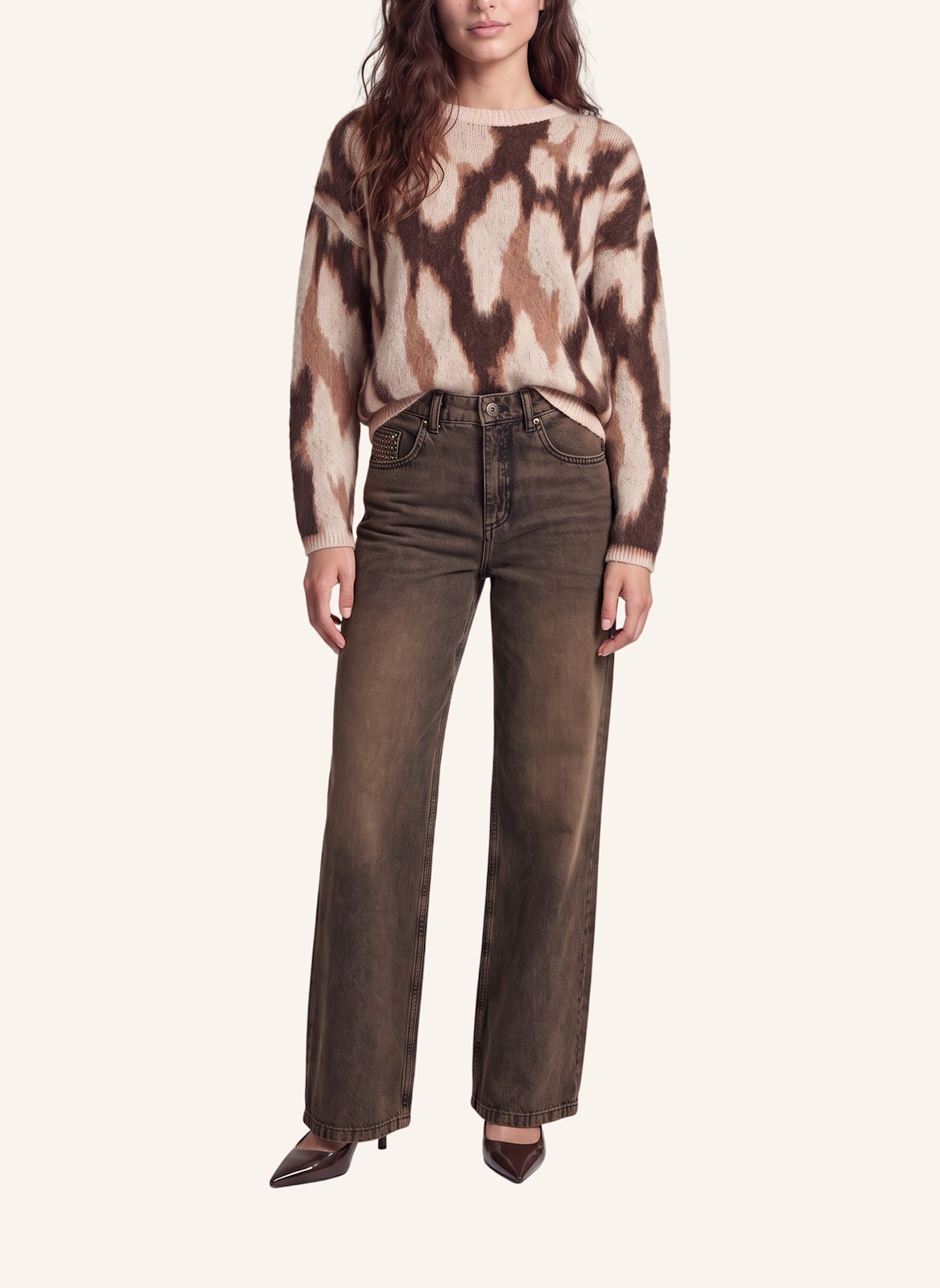 MARC AUREL Pullover: ROSA