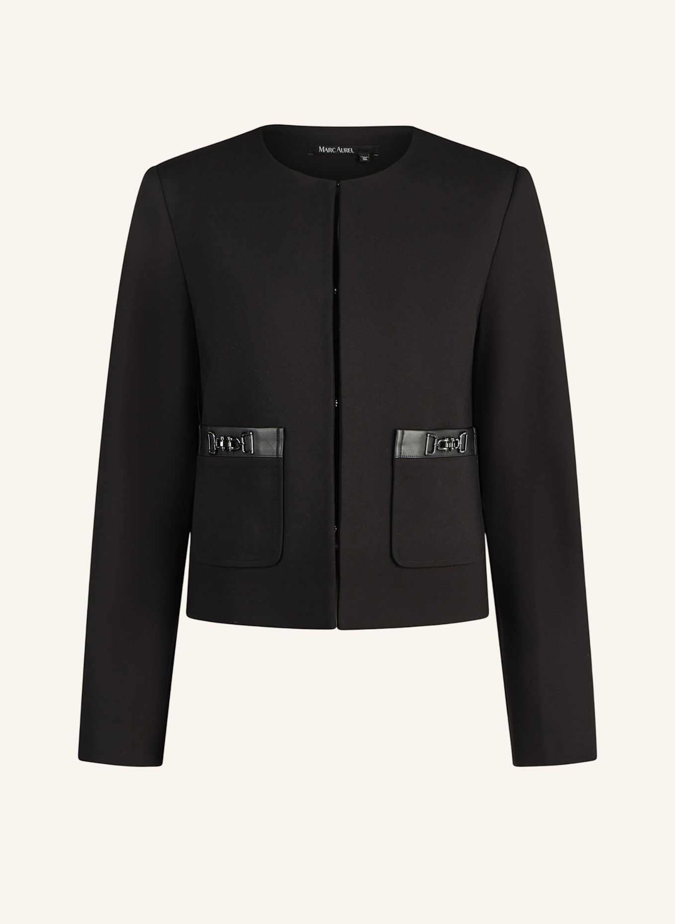 MARC AUREL Blazerjacke: SCHWARZ