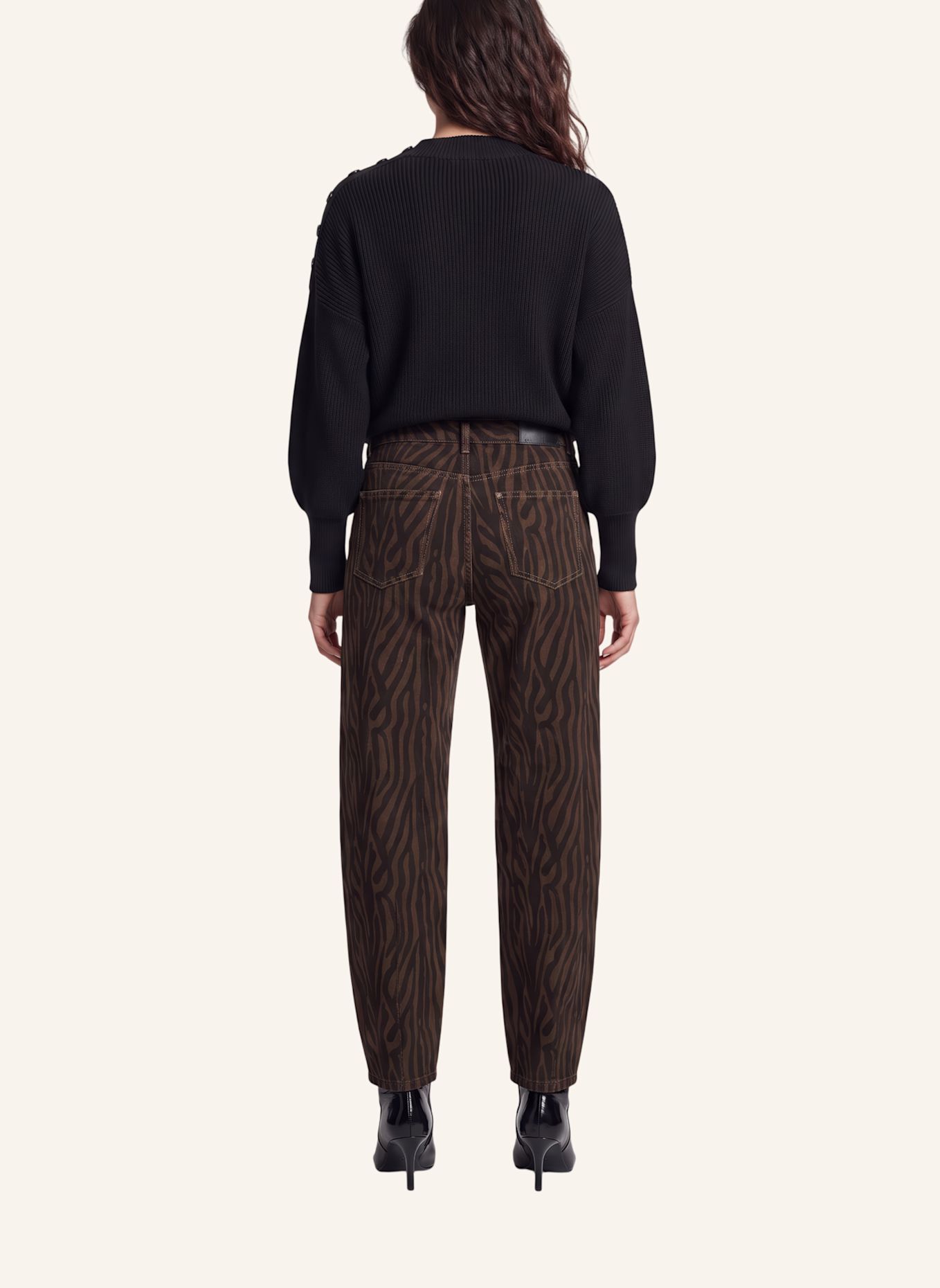 MARC AUREL Barreljeans: BRAUN
