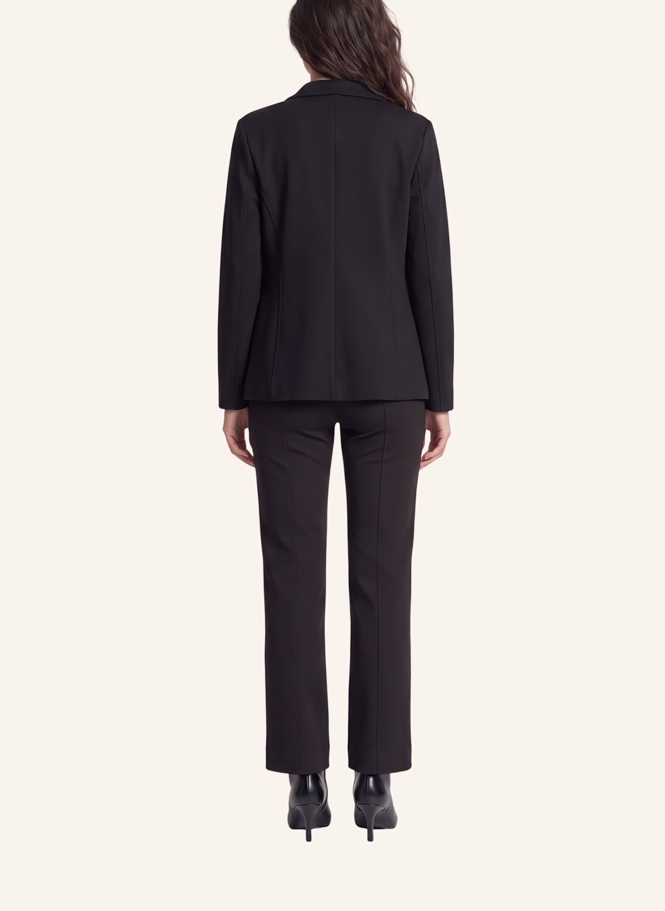 MARC AUREL Strickblazer: SCHWARZ