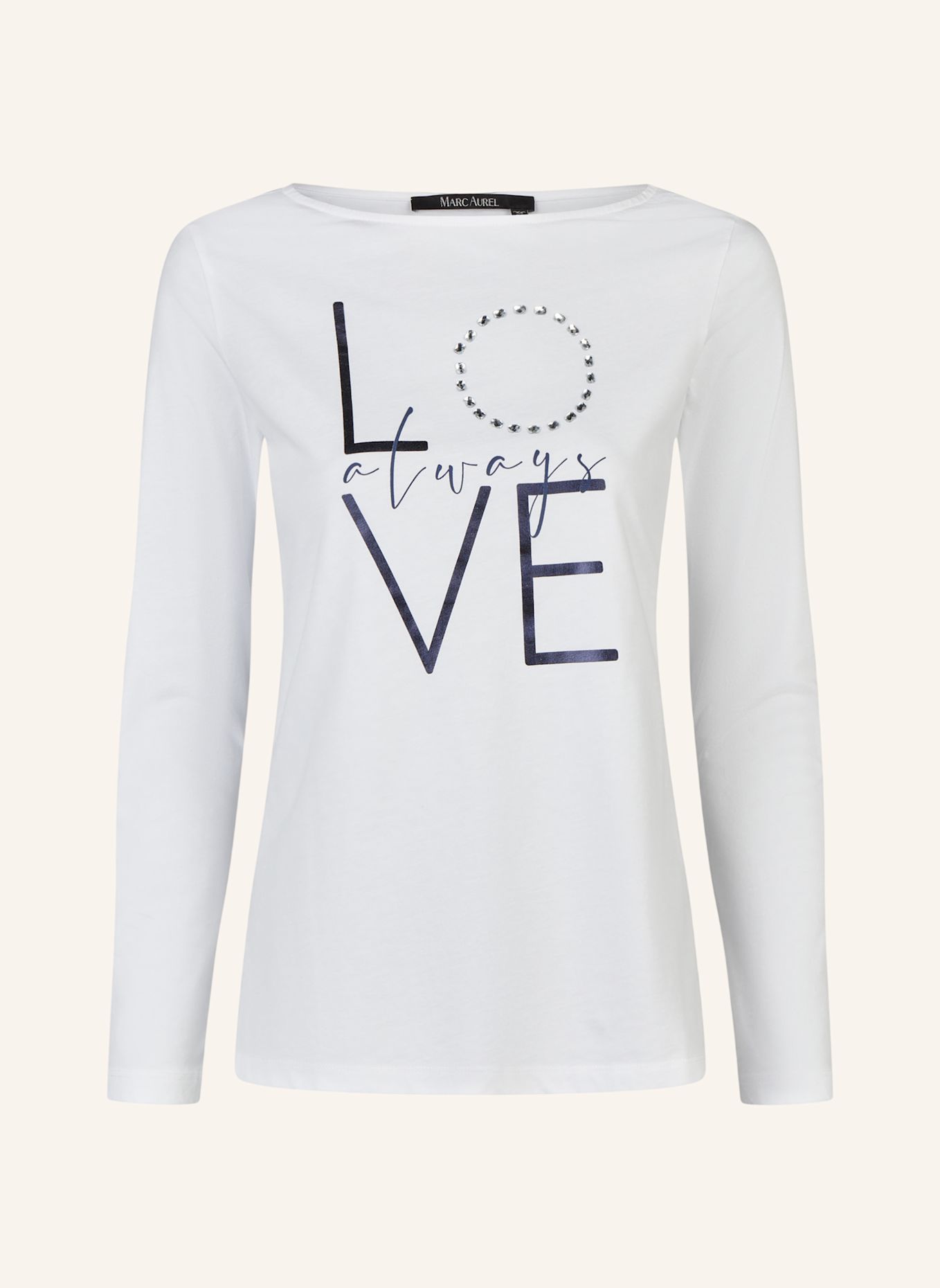 MARC AUREL Shirt: WEISS