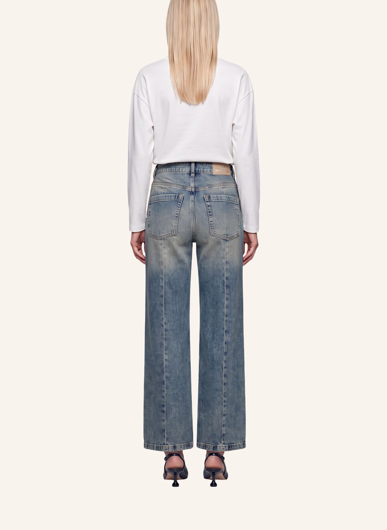 MARC AUREL Jeans: BLAU