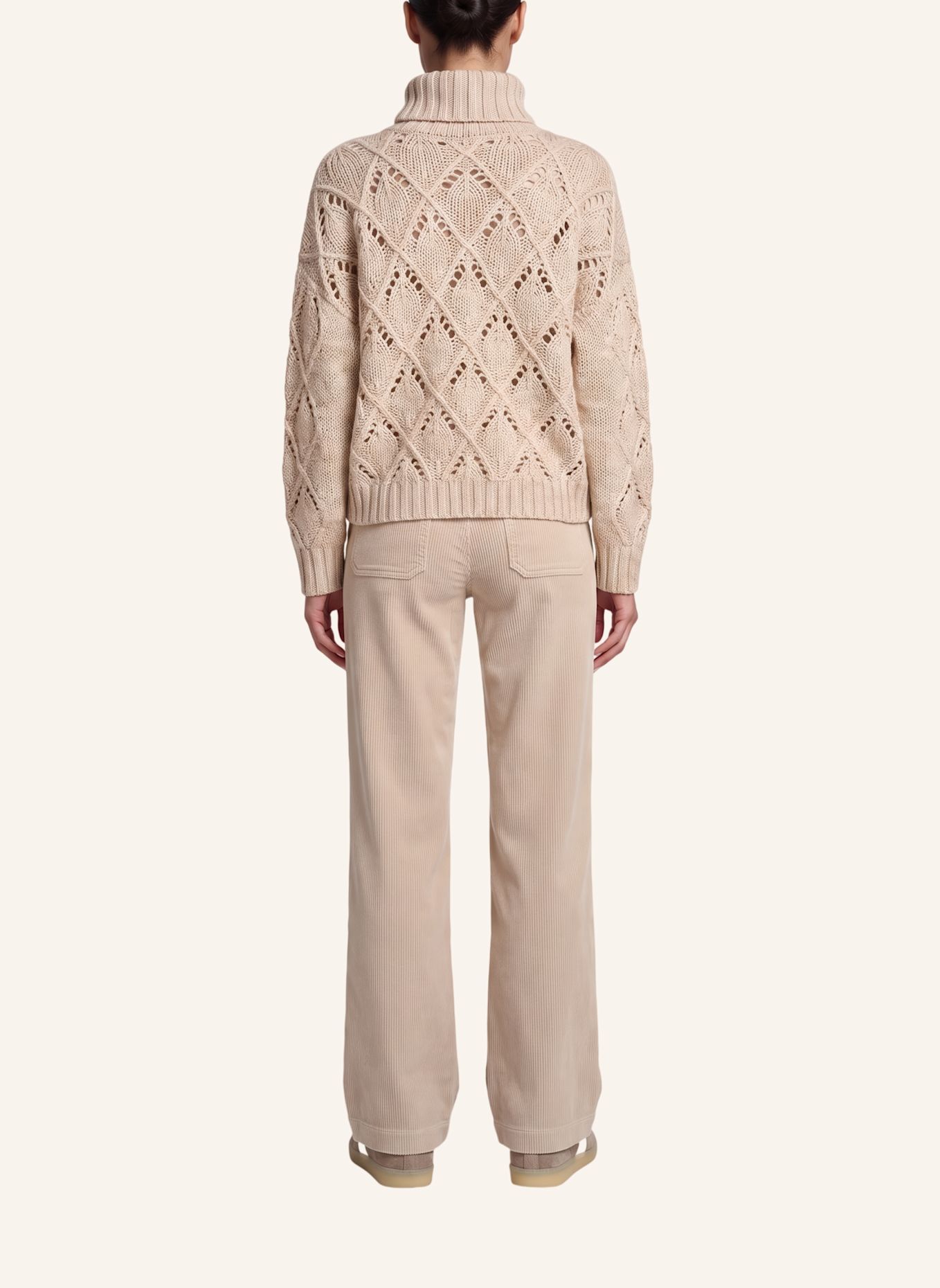 MARC AUREL Pullover: BEIGE