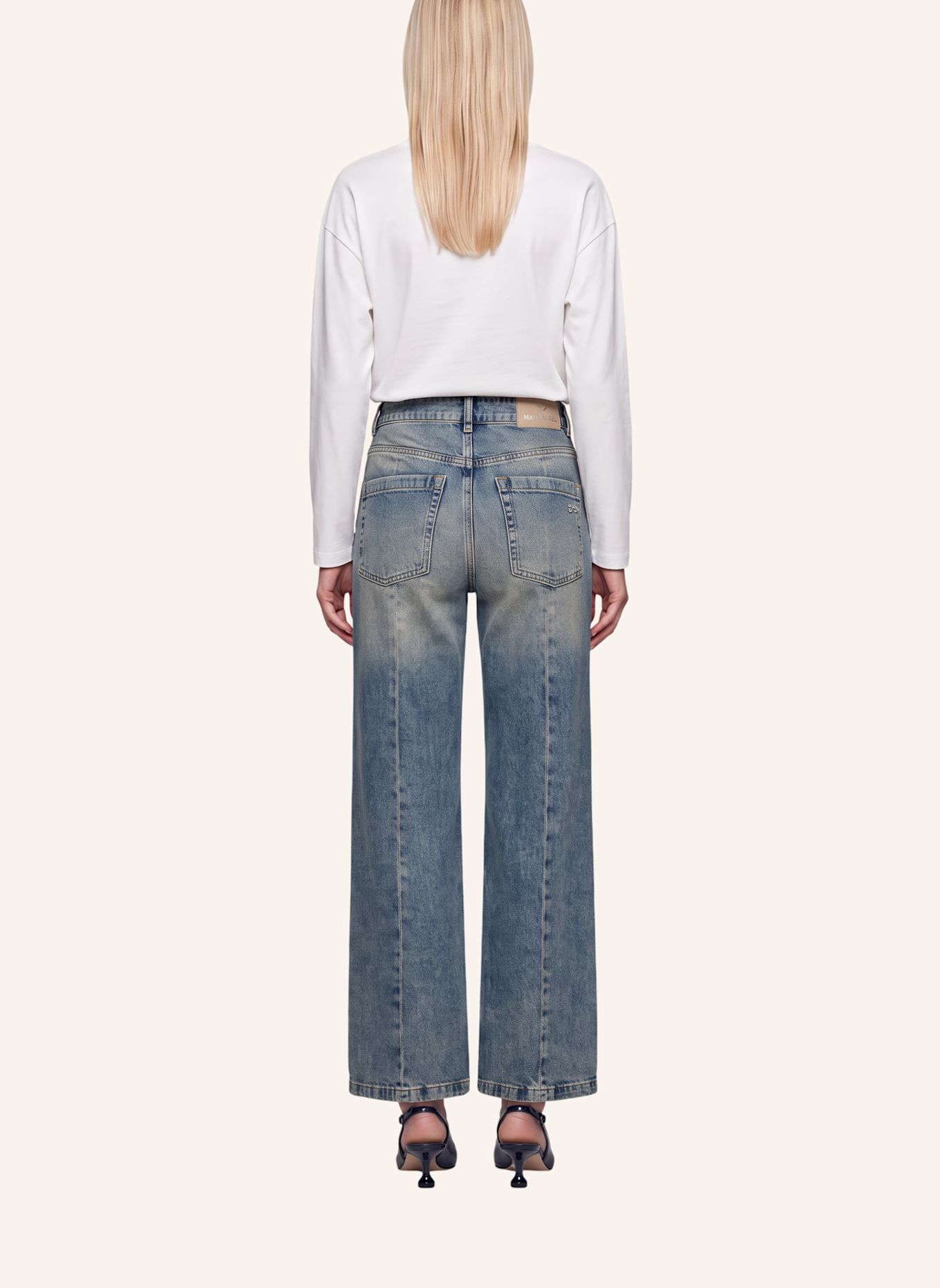 MARC AUREL Shirt: WEISS