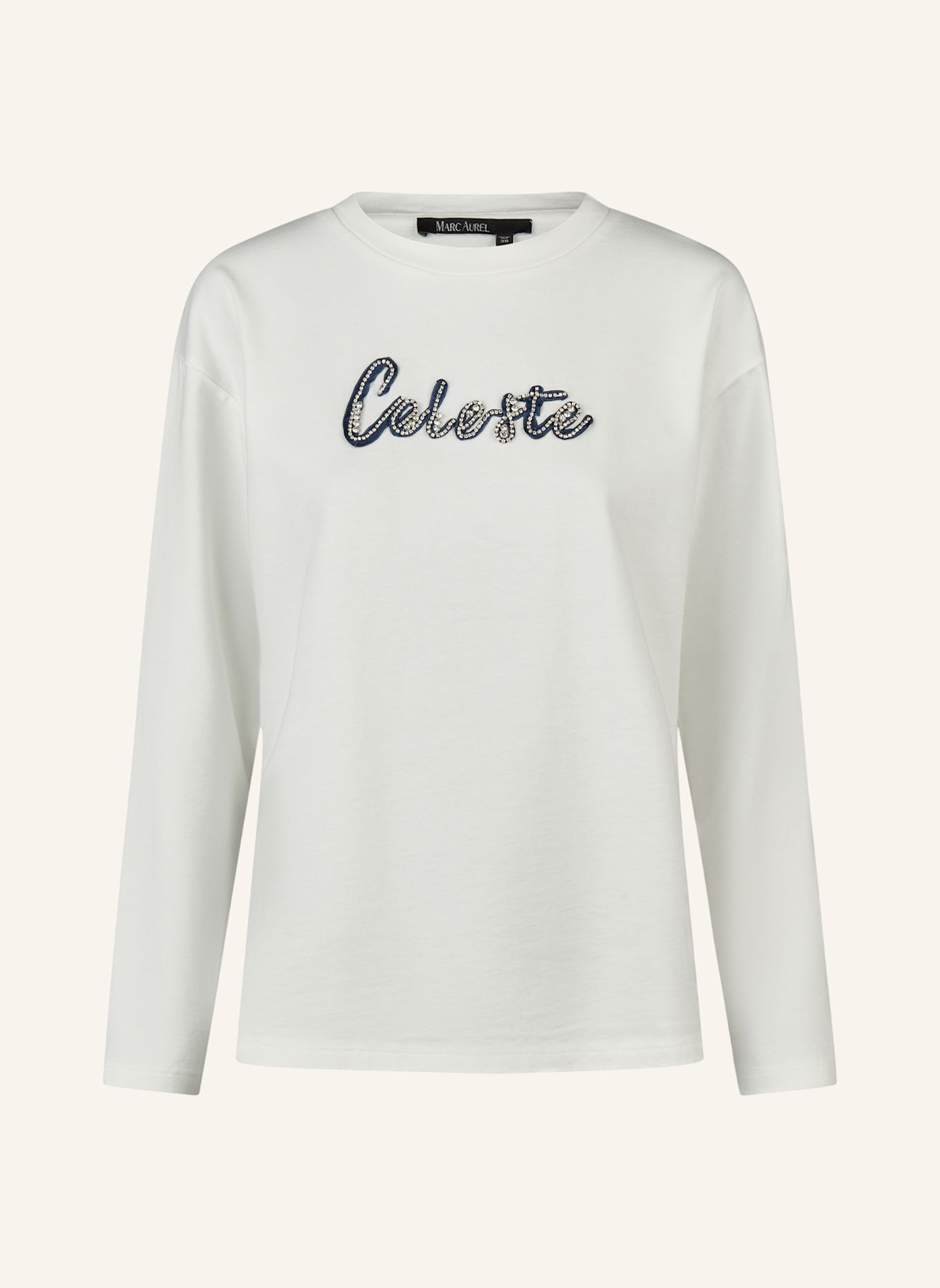 MARC AUREL Shirt: WEISS