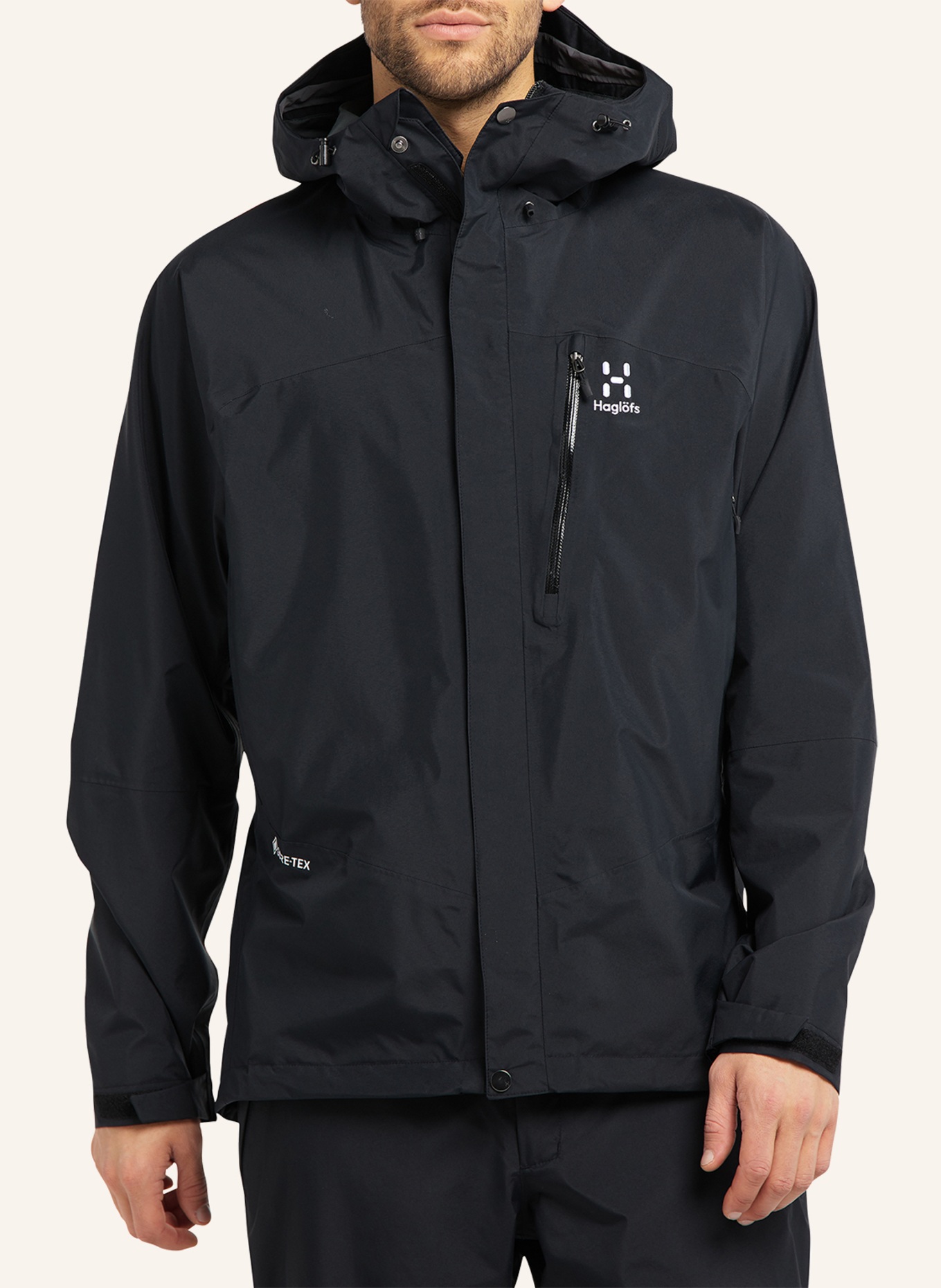 Haglöfs Hardshelljacke ASTRAL GTX, Farbe: SCHWARZ (Bild 6)