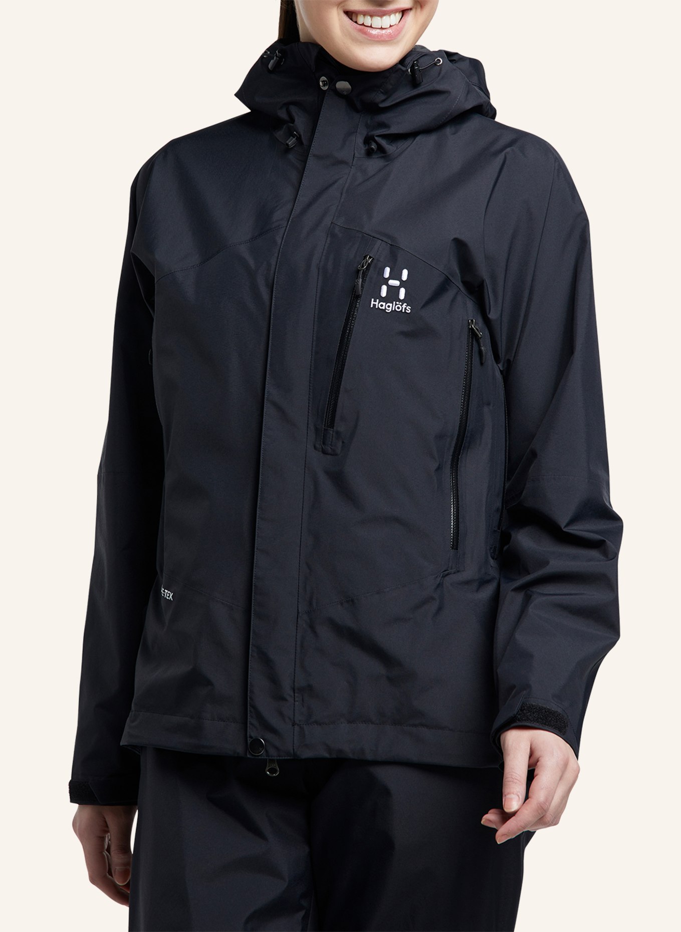 Haglöfs Hardshelljacke ASTRAL GTX, Farbe: SCHWARZ (Bild 4)