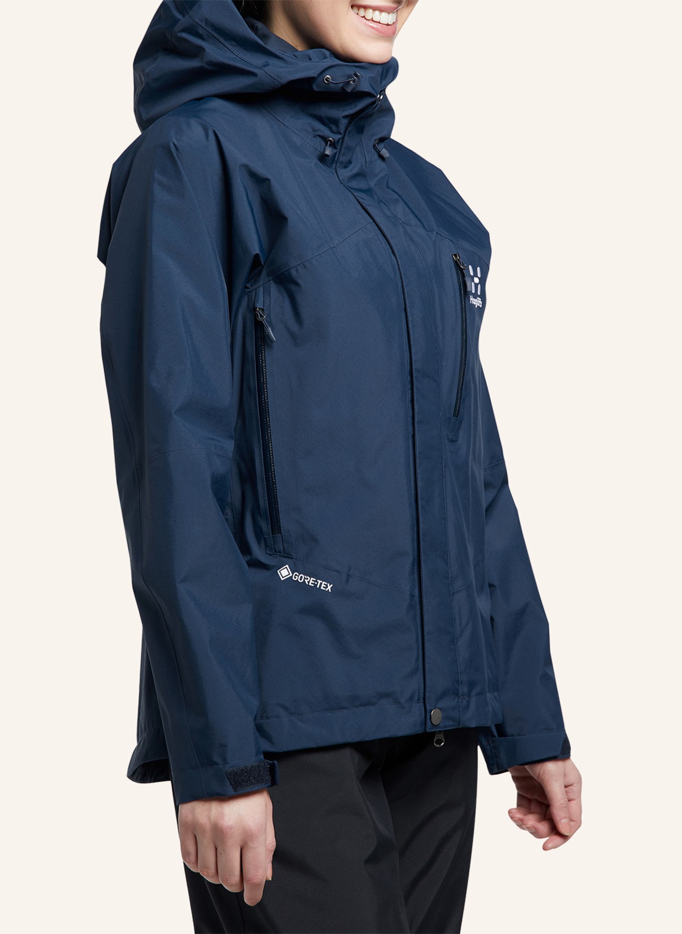 Haglöfs Hardshelljacke ASTRAL GTX, Farbe: DUNKELBLAU (Bild 3)