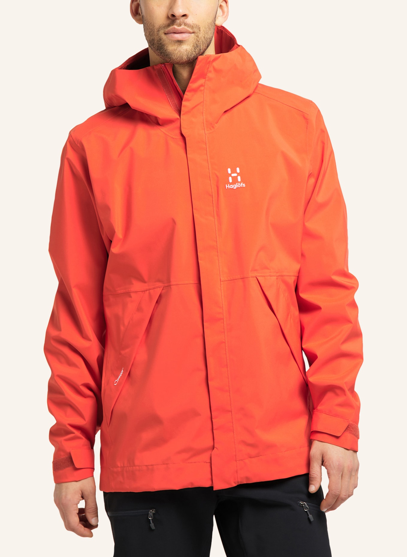 Haglöfs Hardshelljacke TJÄRN, Farbe: ORANGE (Bild 9)